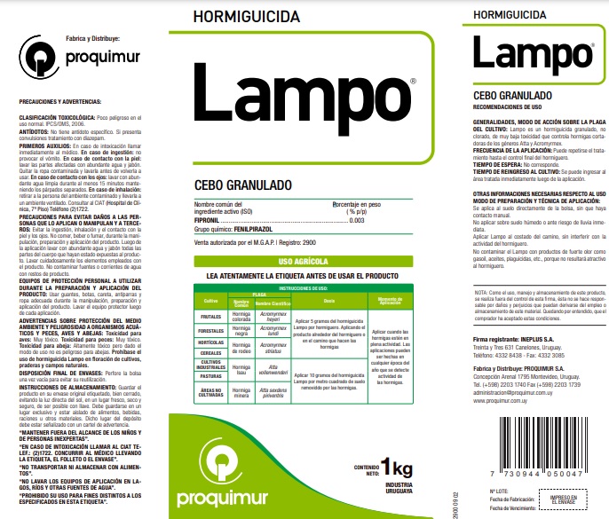 Hormiguicida Lampo