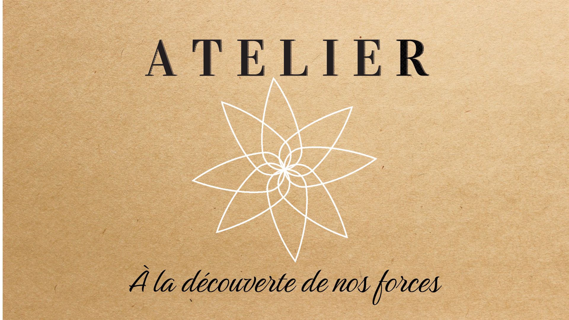 Atelier 2 - À la découverte de nos forces