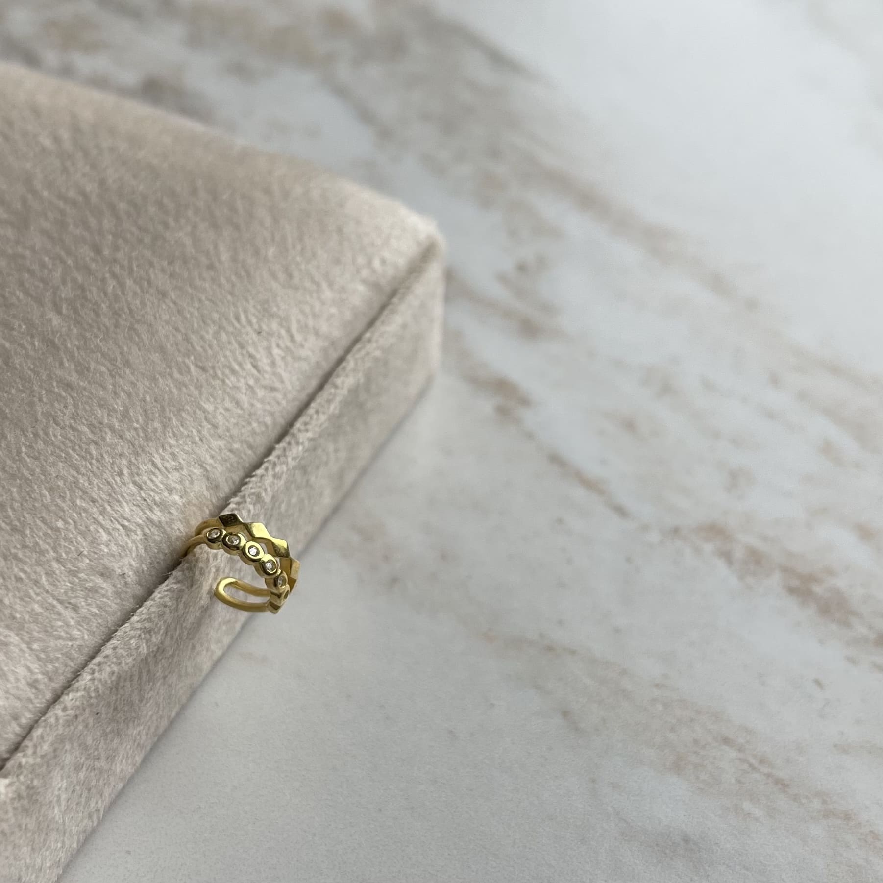 Dviejų eilučių ear cuff