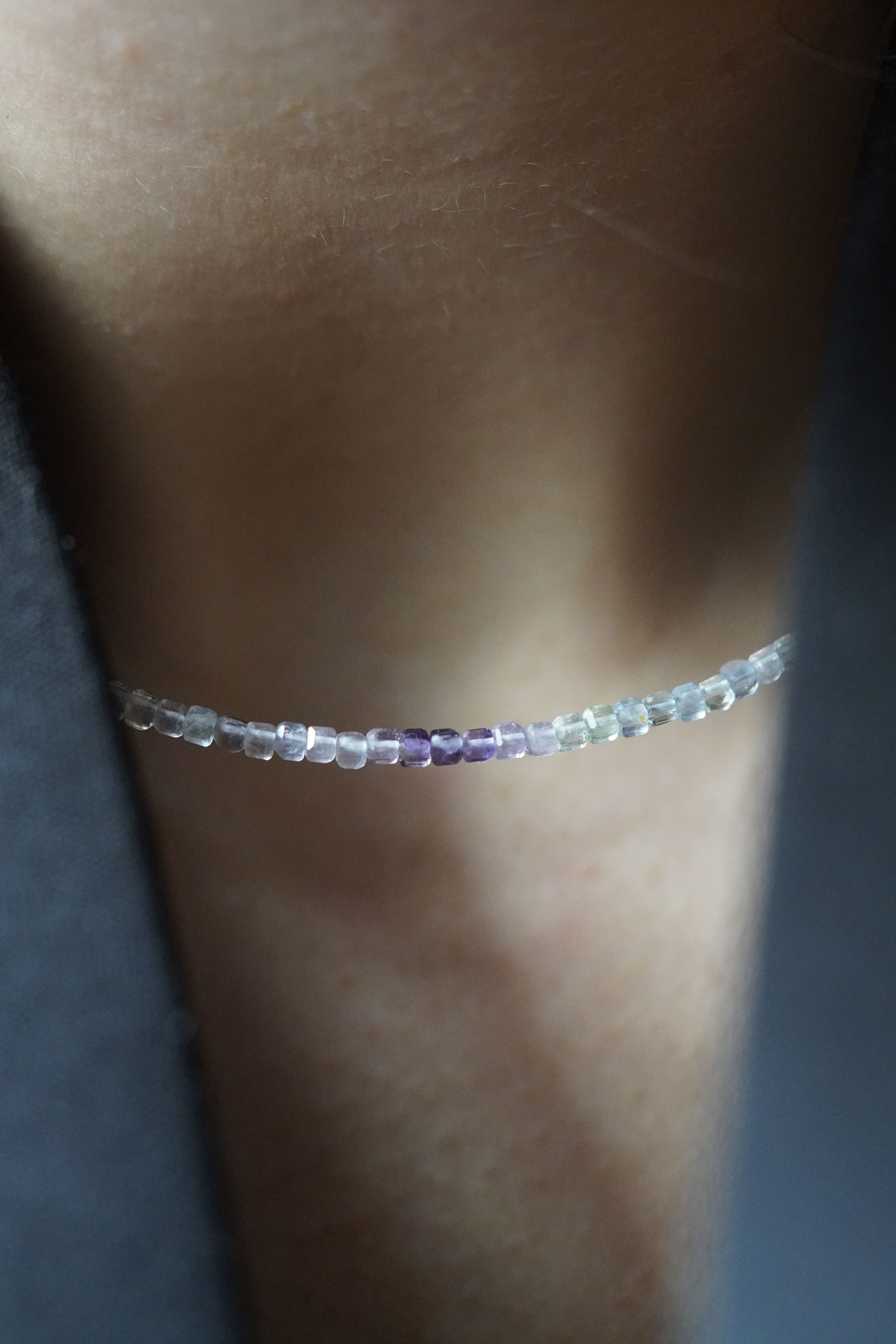 Fluorito vėrinys, 2 mm 