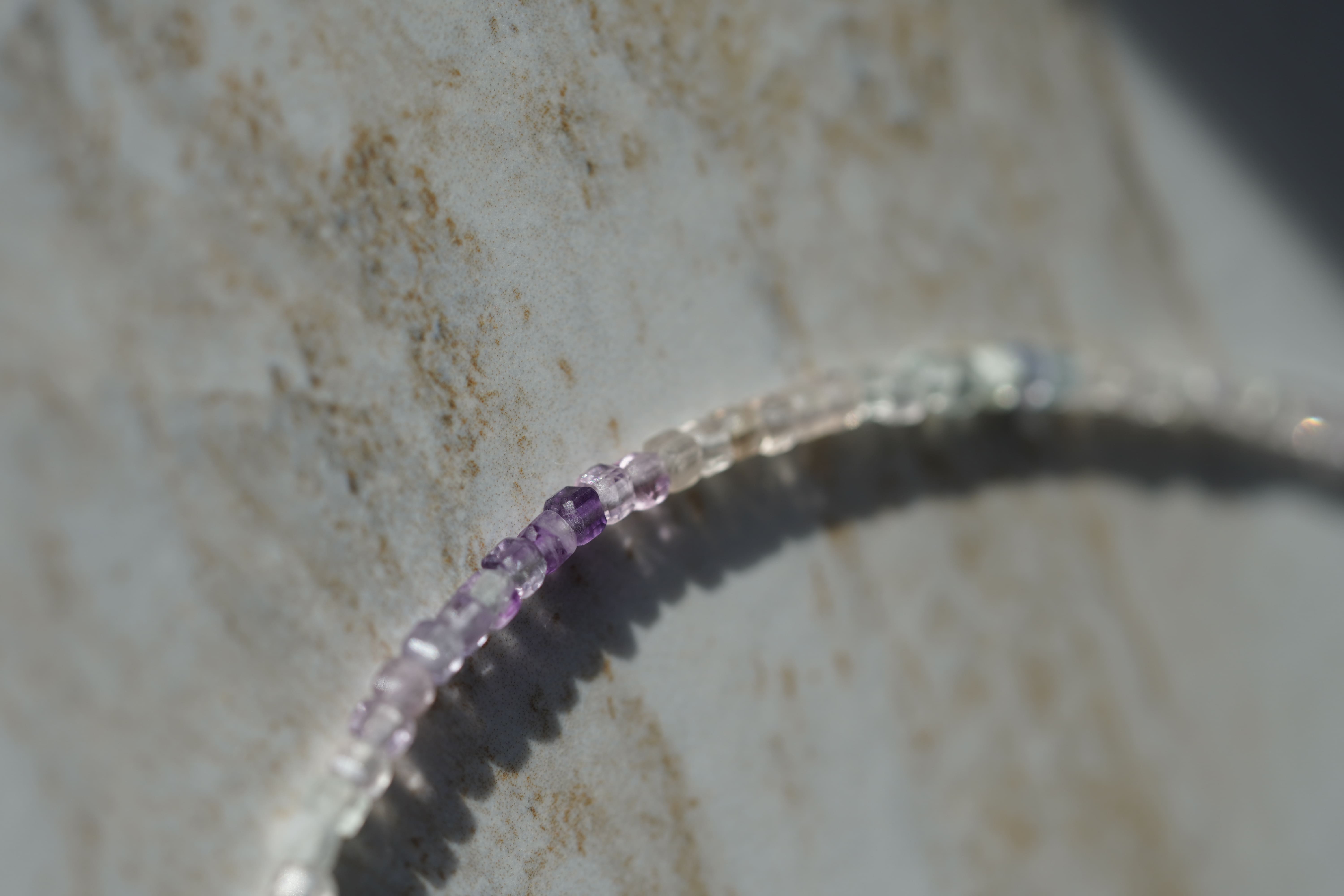 Fluorito vėrinys, 2 mm 