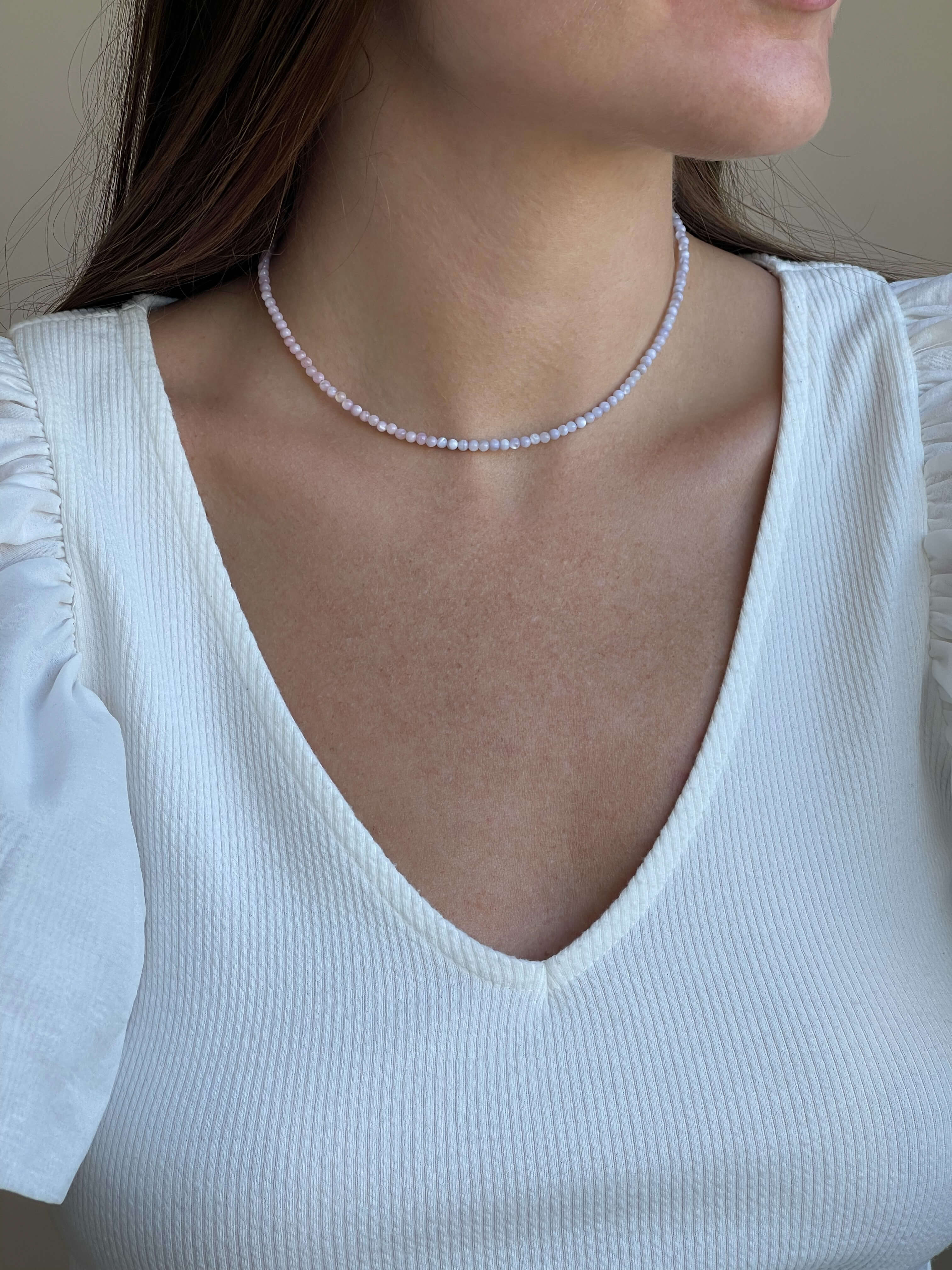 Alyvinės perluotės vėrinys, 3 mm