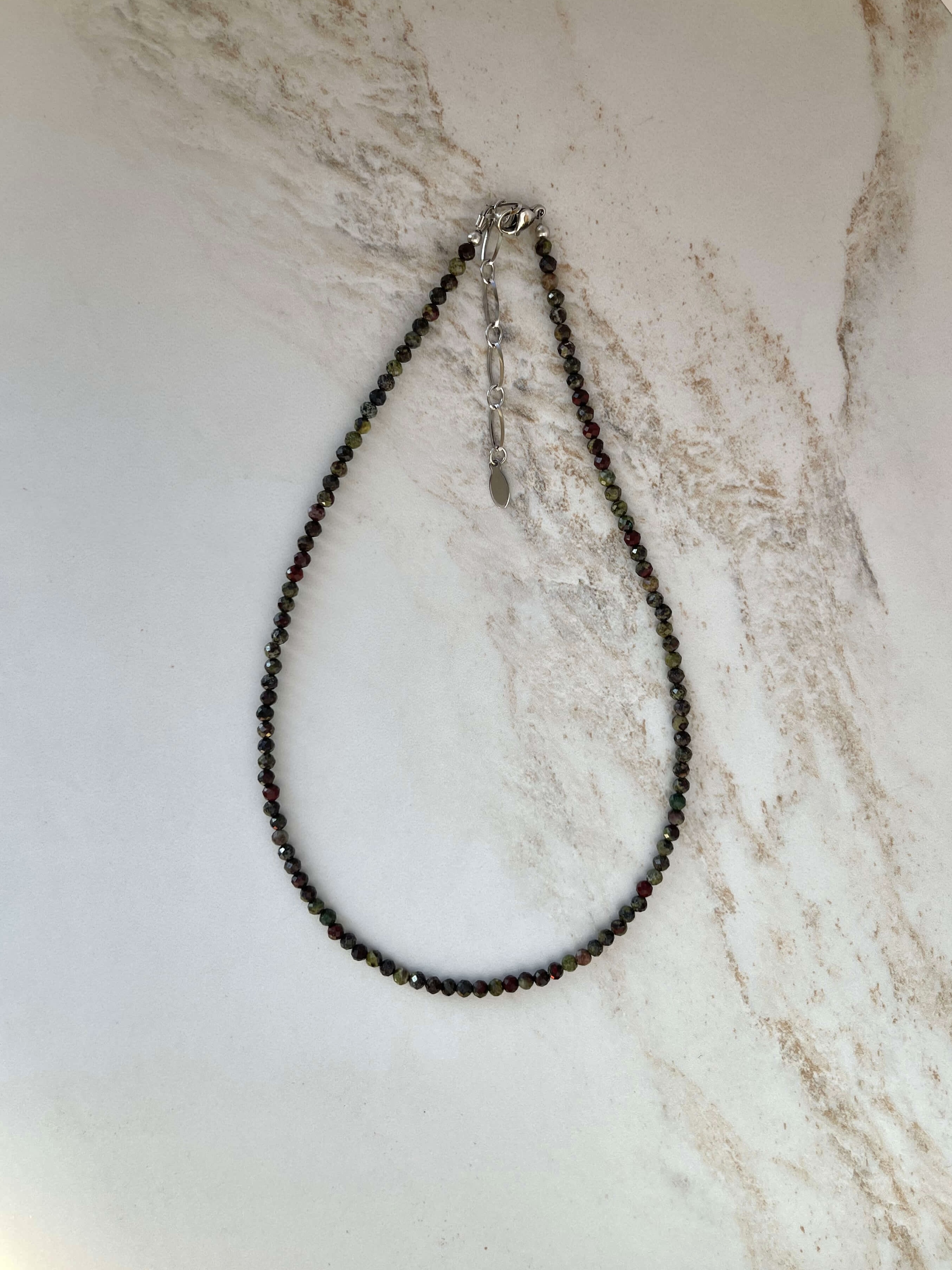 Heliotropo vėrinys, briaunuotas 3 mm
