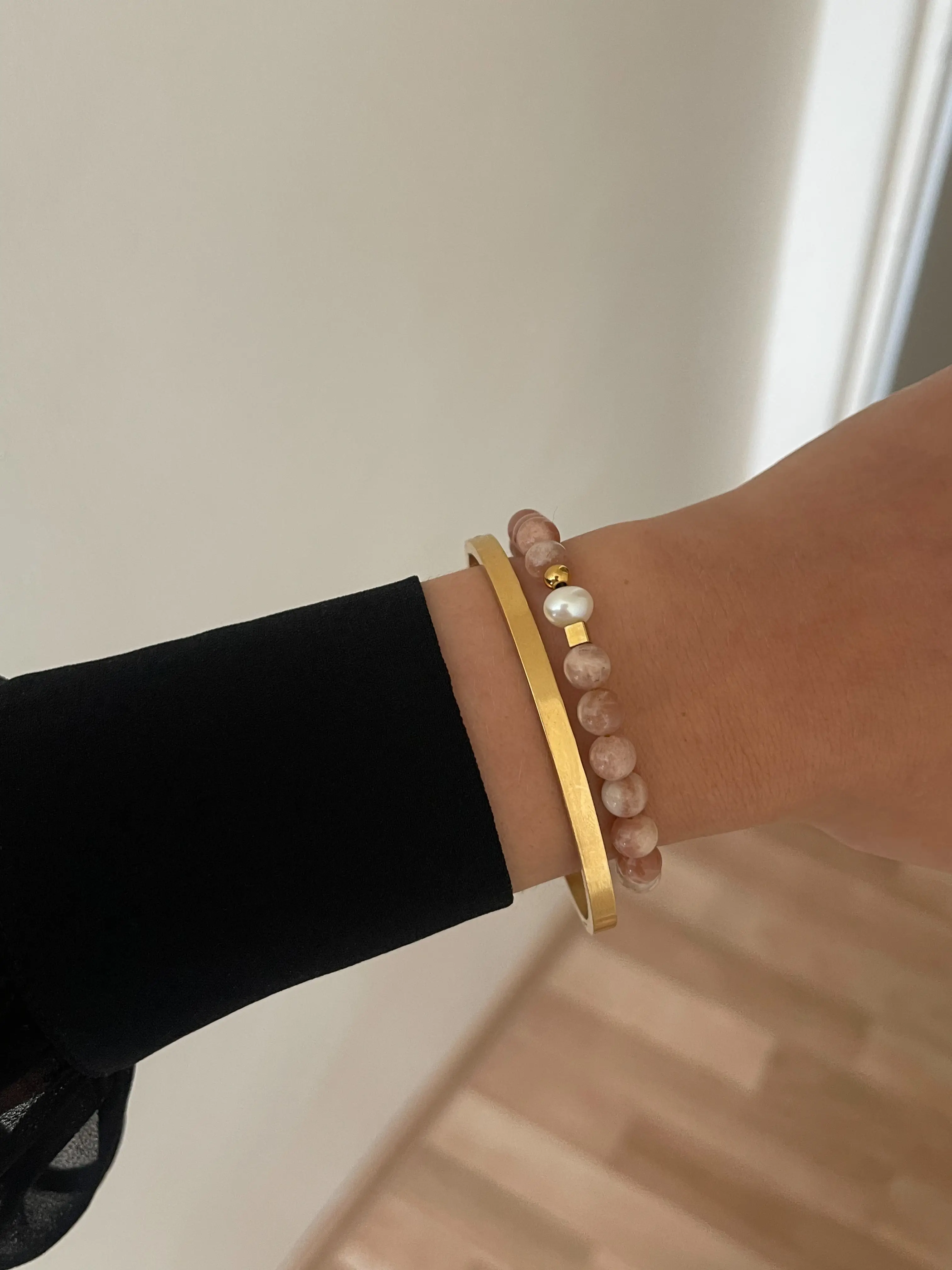 Saulės akmens apyrankių rinkinys