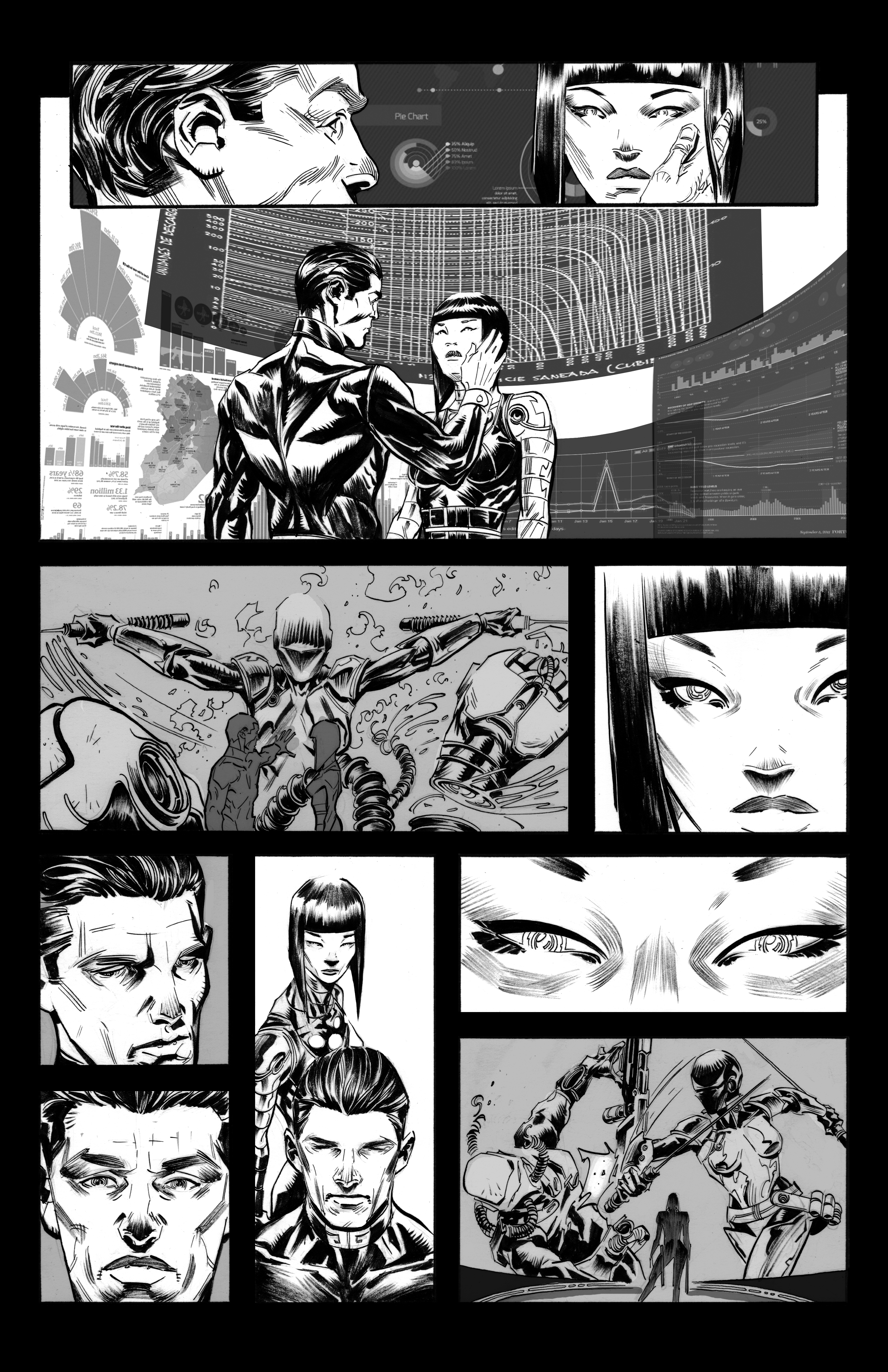 ISYS OMEGA GRPAHIC NOVEL VOLUME 1 COVER A