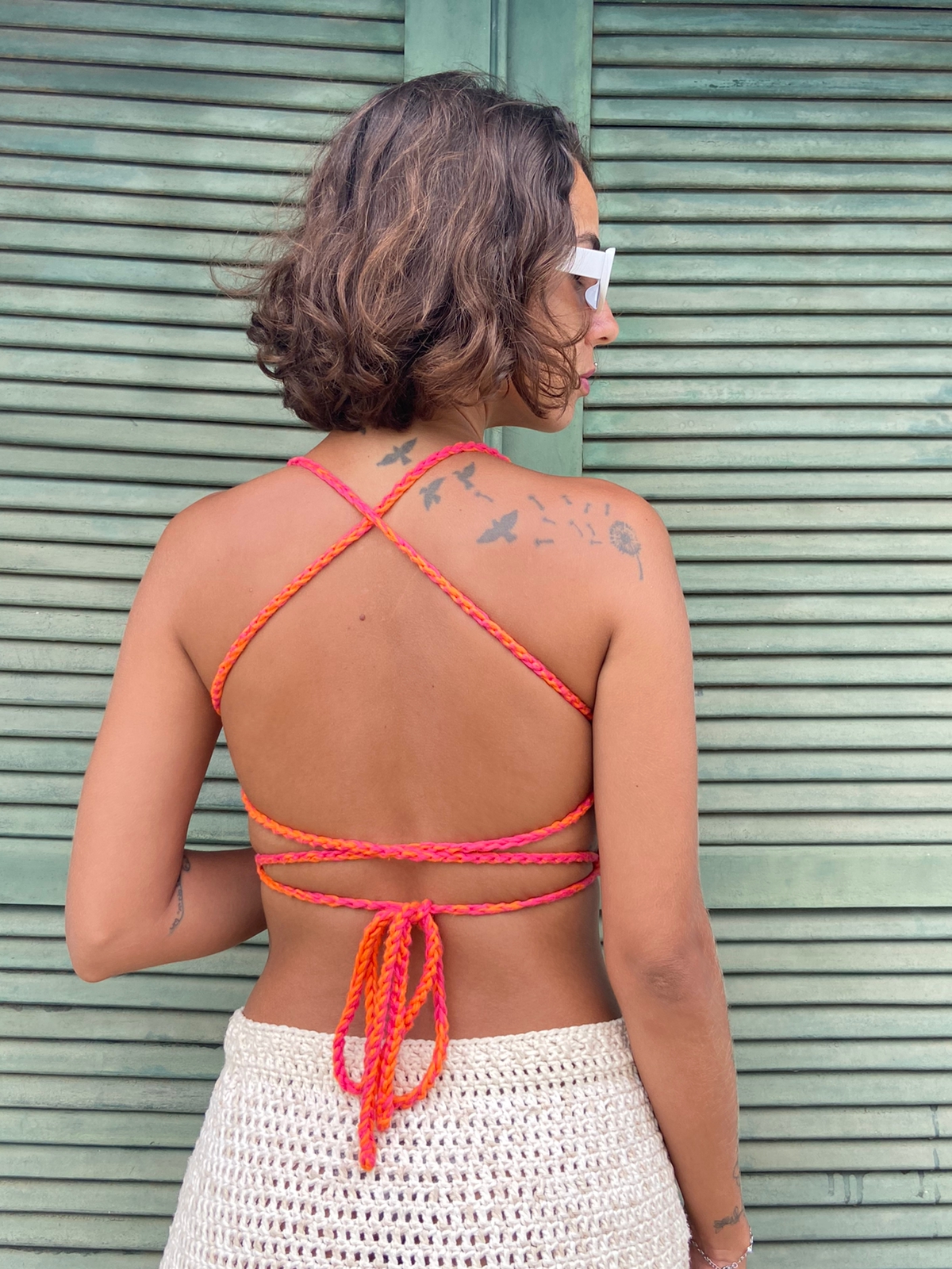 TOP MARESIA QUADRICULADO