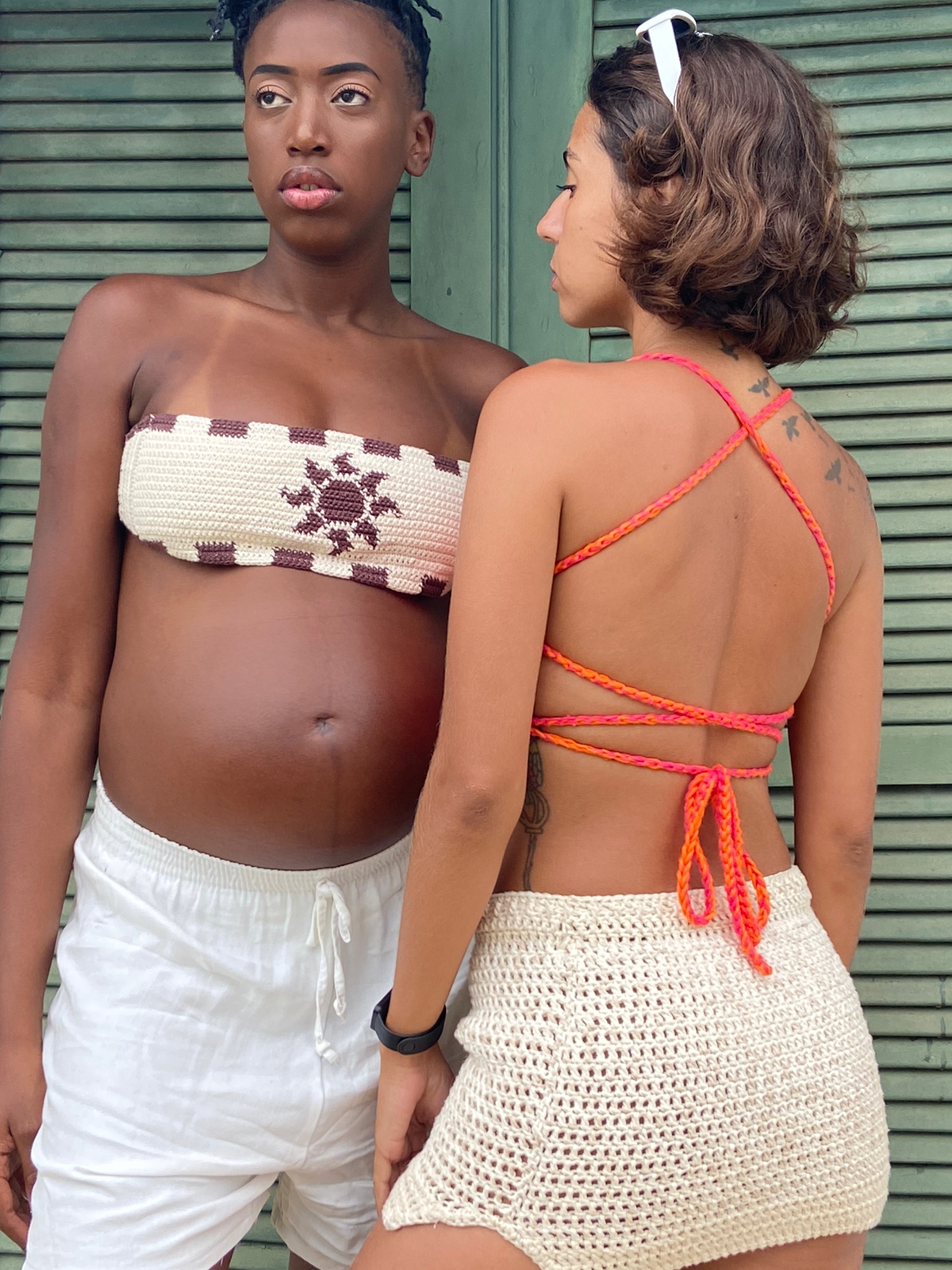 TOP MARESIA QUADRICULADO