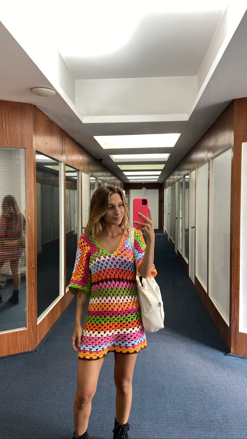 Vestido cores do outono 