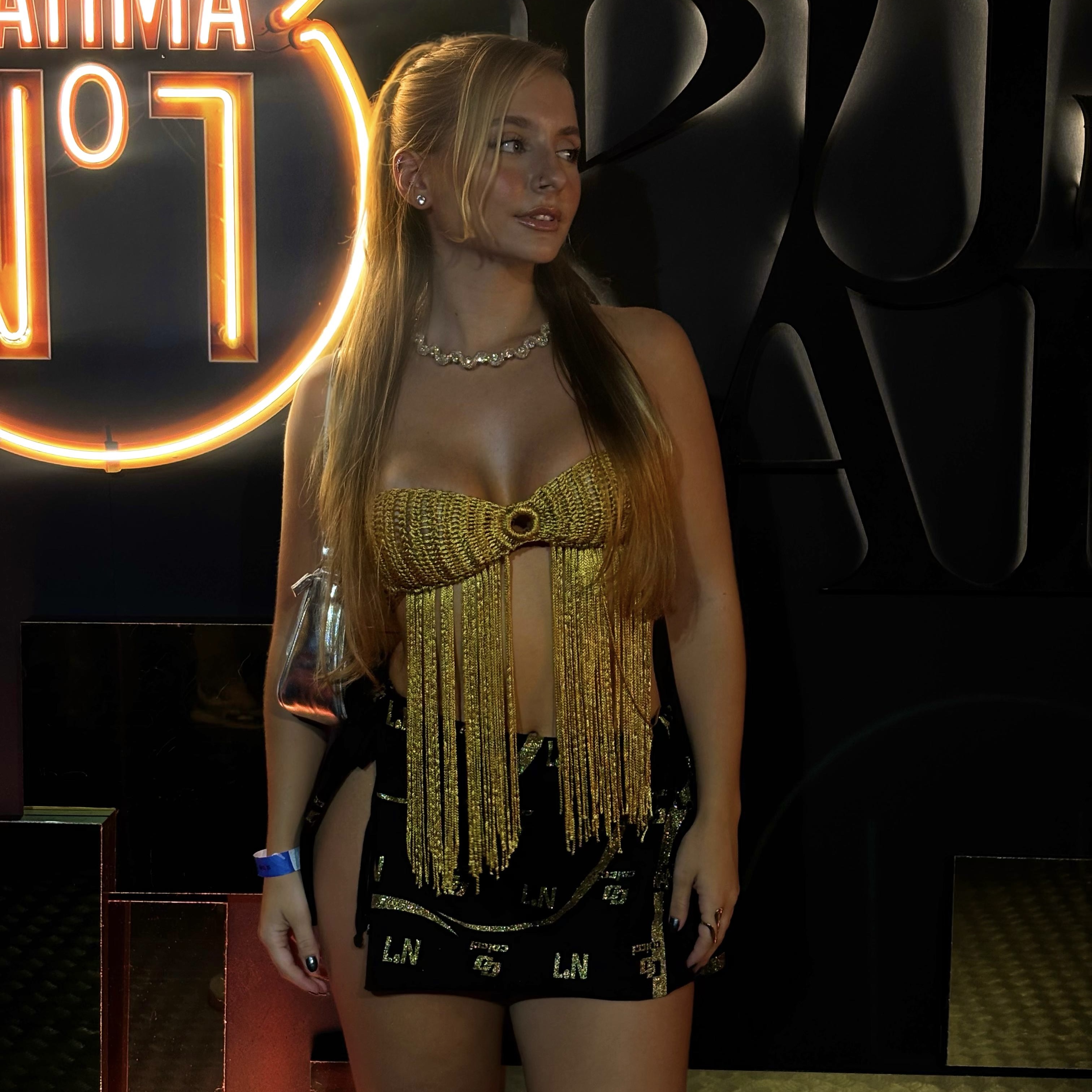 Cropped encanto com argola 