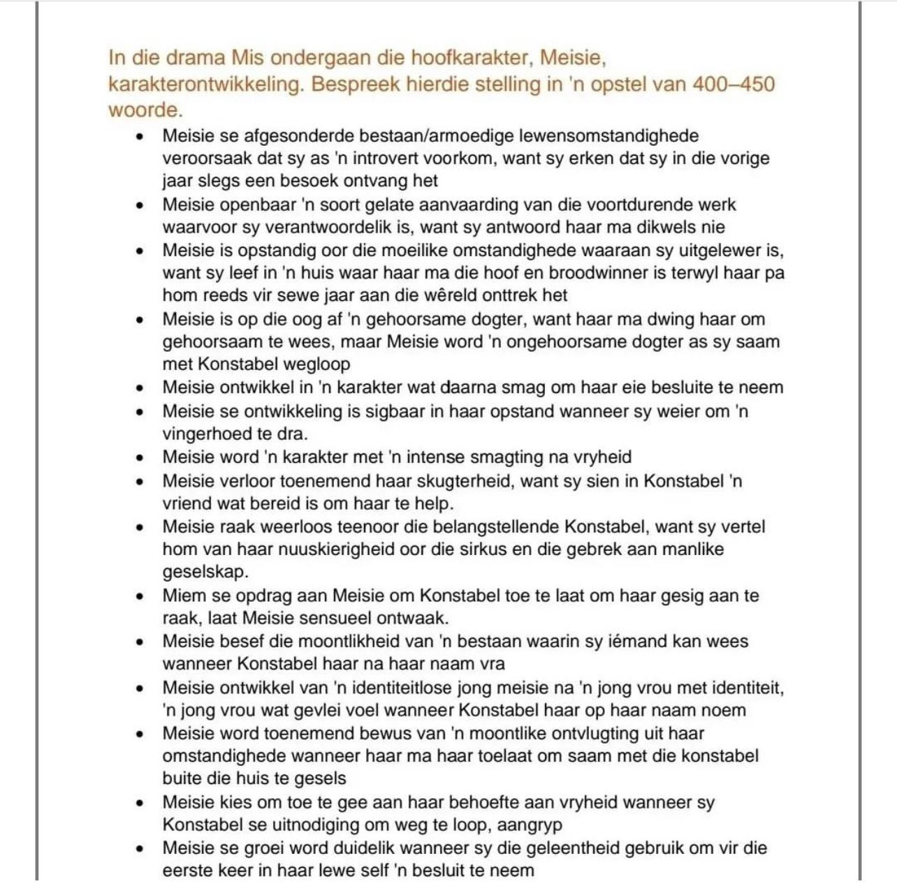 Mis - Reza de Wet Langvrae