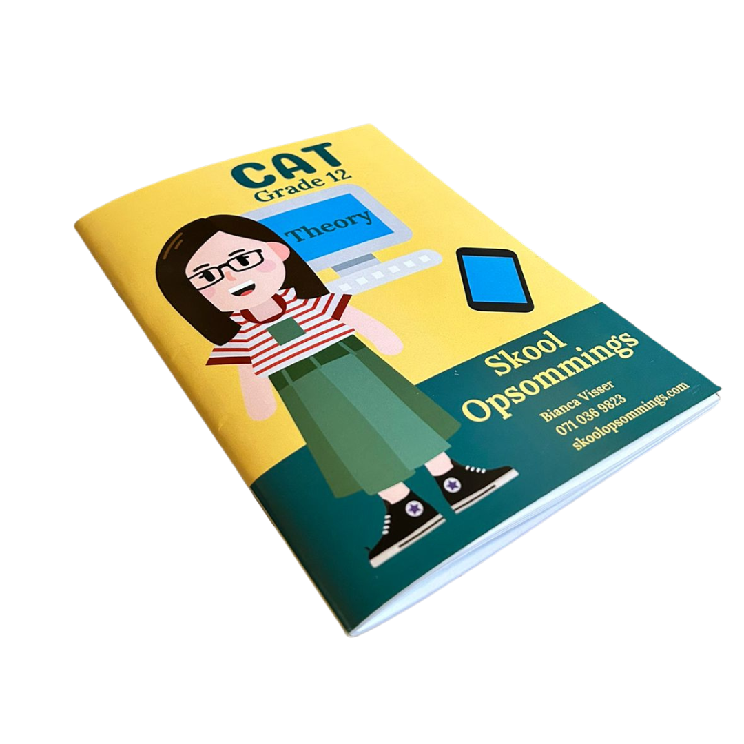 CAT gr12 - Booklet