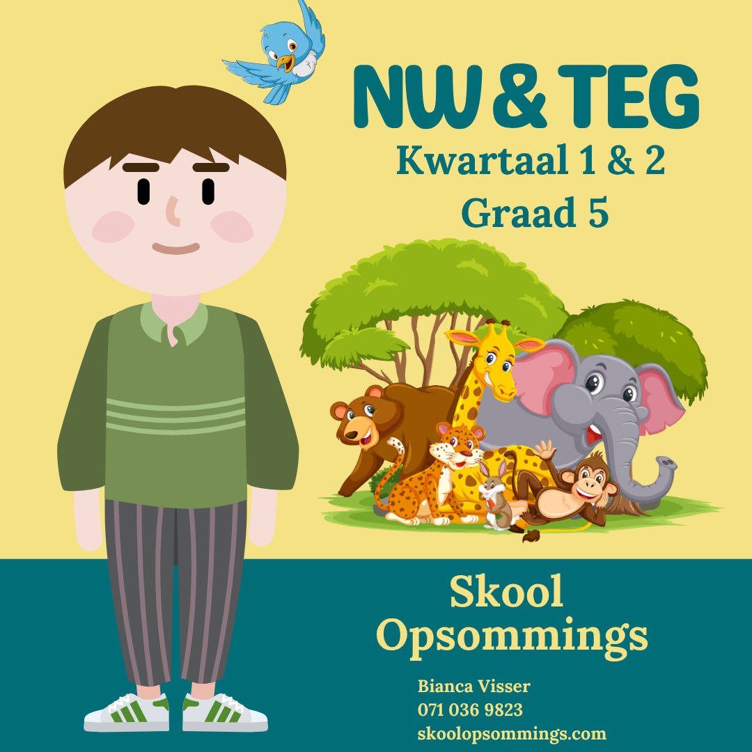 Natuurwetenskappe en Tegnologie KW1-2 GR5 - Boekie