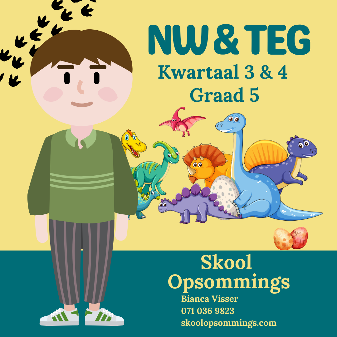 Natuurwetenskappe en Tegnologie KW3-4 GR5 - Boekie