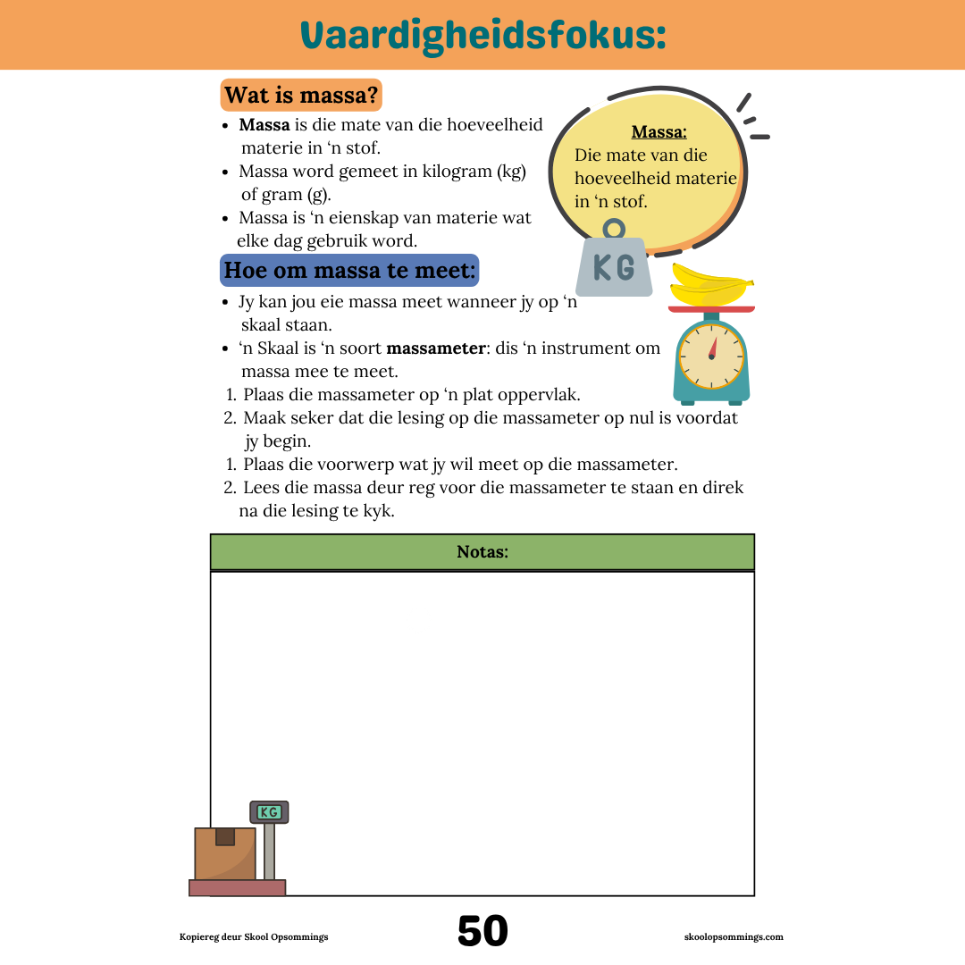 Natuurwetenskappe en Tegnologie KW1-2 GR5 - Boekie