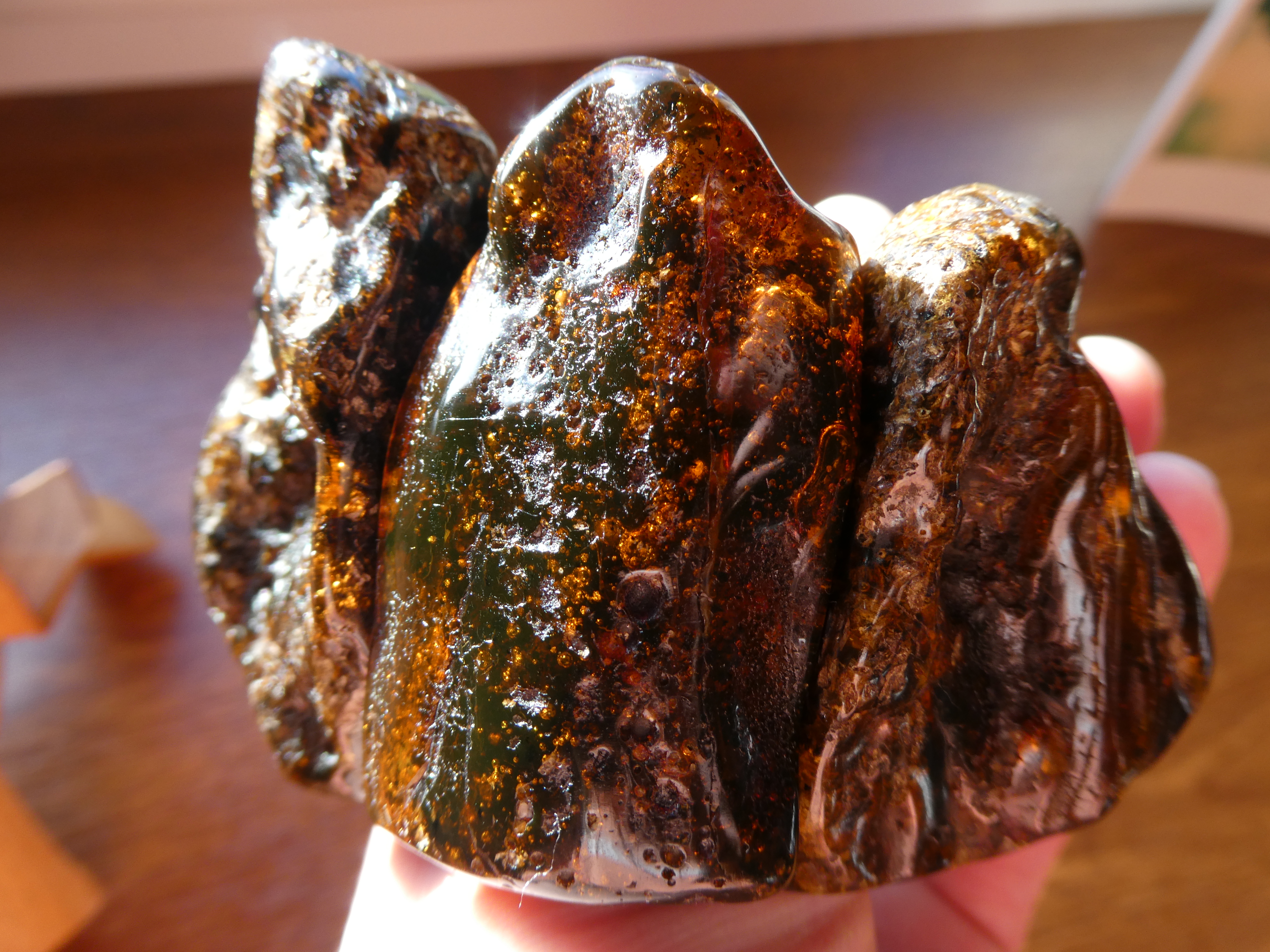 QUEENDOM Incredible Gorgeous MASSIVE Rough Baltic Amber Bracelet