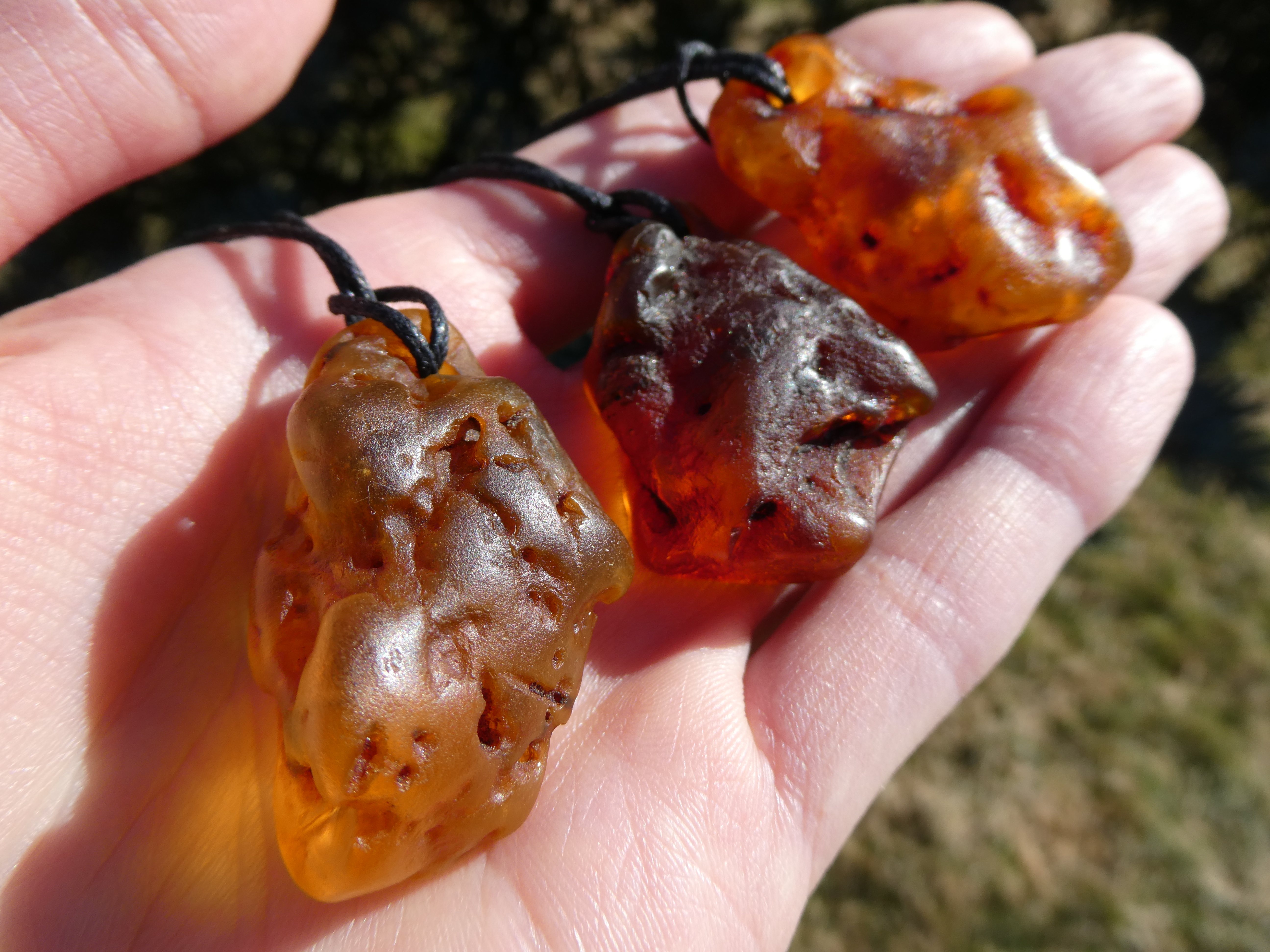 BUBBLES Natural Baltic Amber Pendant / Unique Bubbly Surface / Gorgeous Greenish Yellow Color