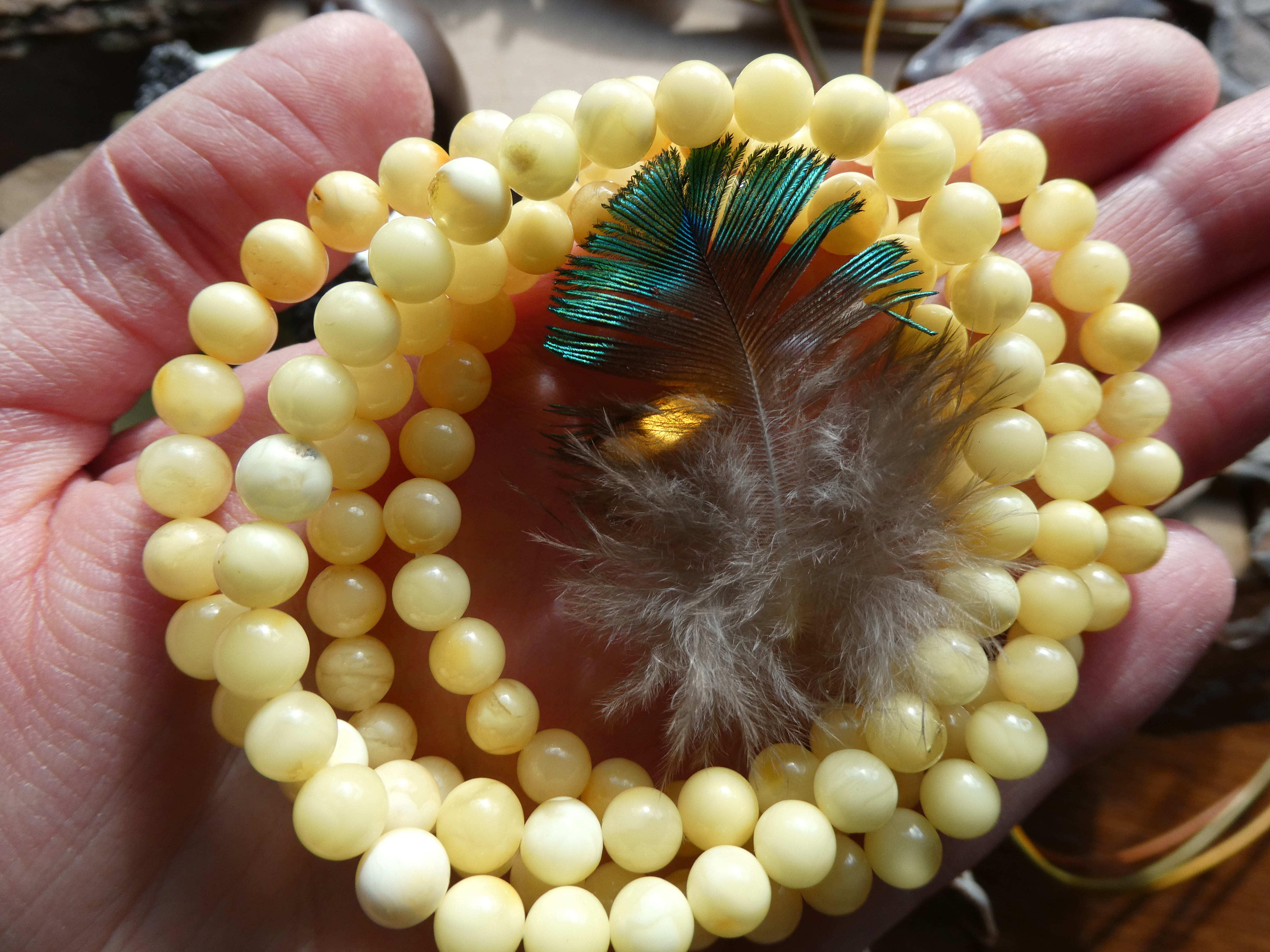 SMOOTH AS BUTTER One (1) Royal Butterscotch Amber Bracelet