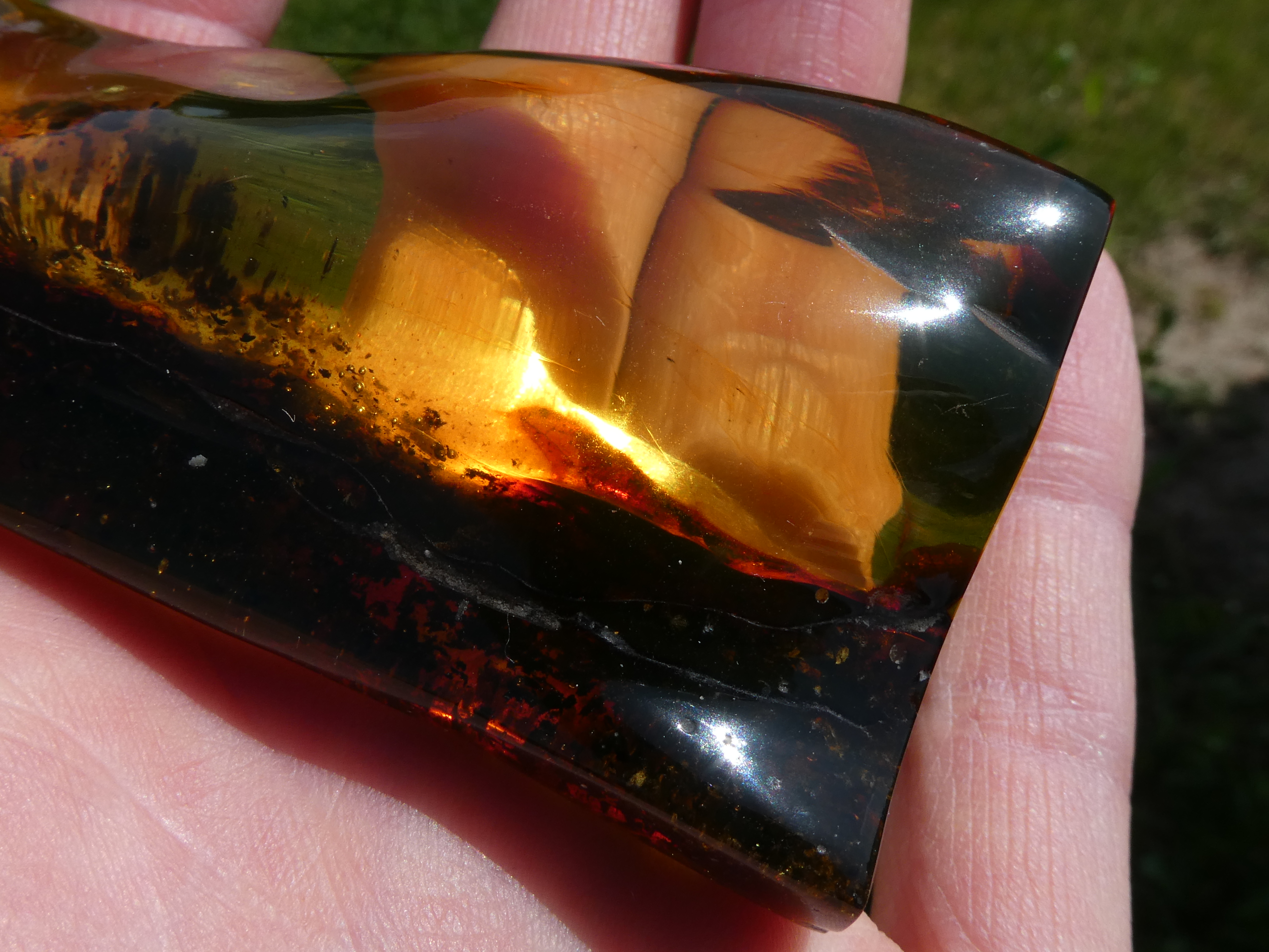 FOR AMBER COLLECTOR Unique Piece, Translucent Glowing Genuine Baltic Amber MONOLITH