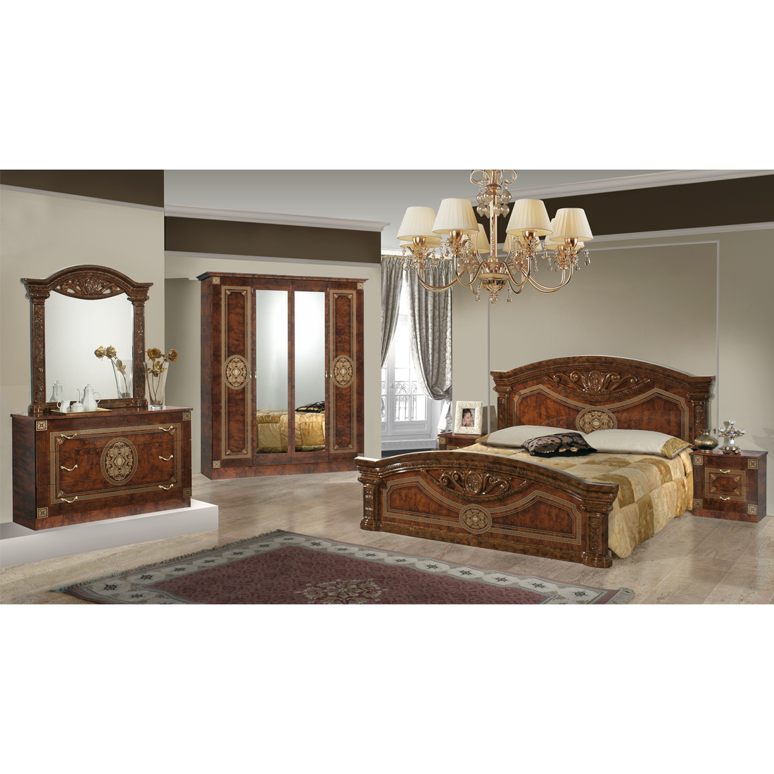 Miegamojo komplektas Kate Noce