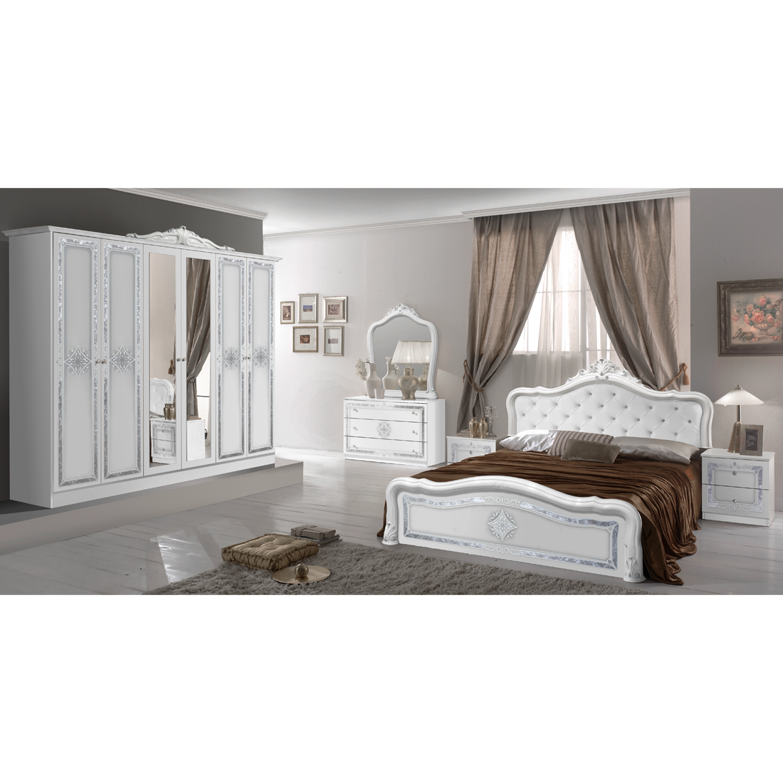 Miegamojo komplektas Luisa Bianco