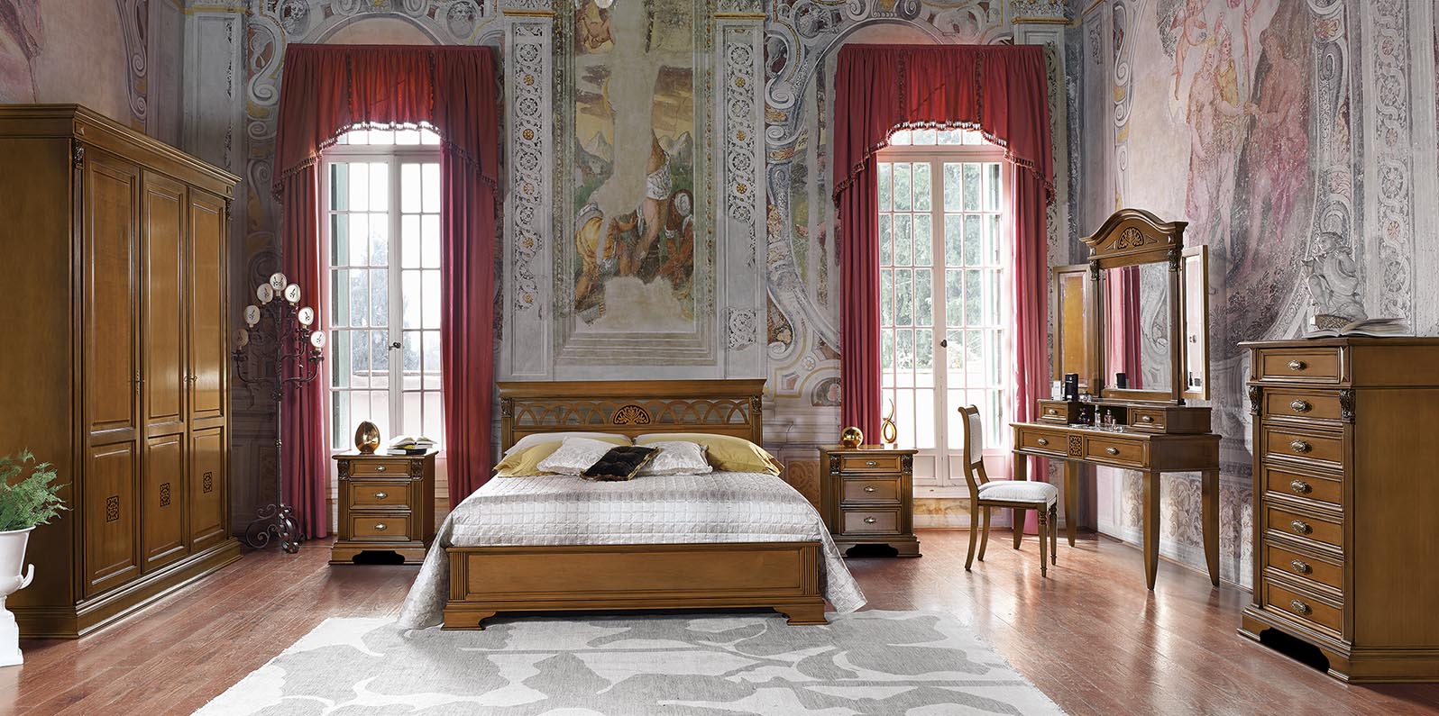 Miegamojo baldai  Puccini Noce