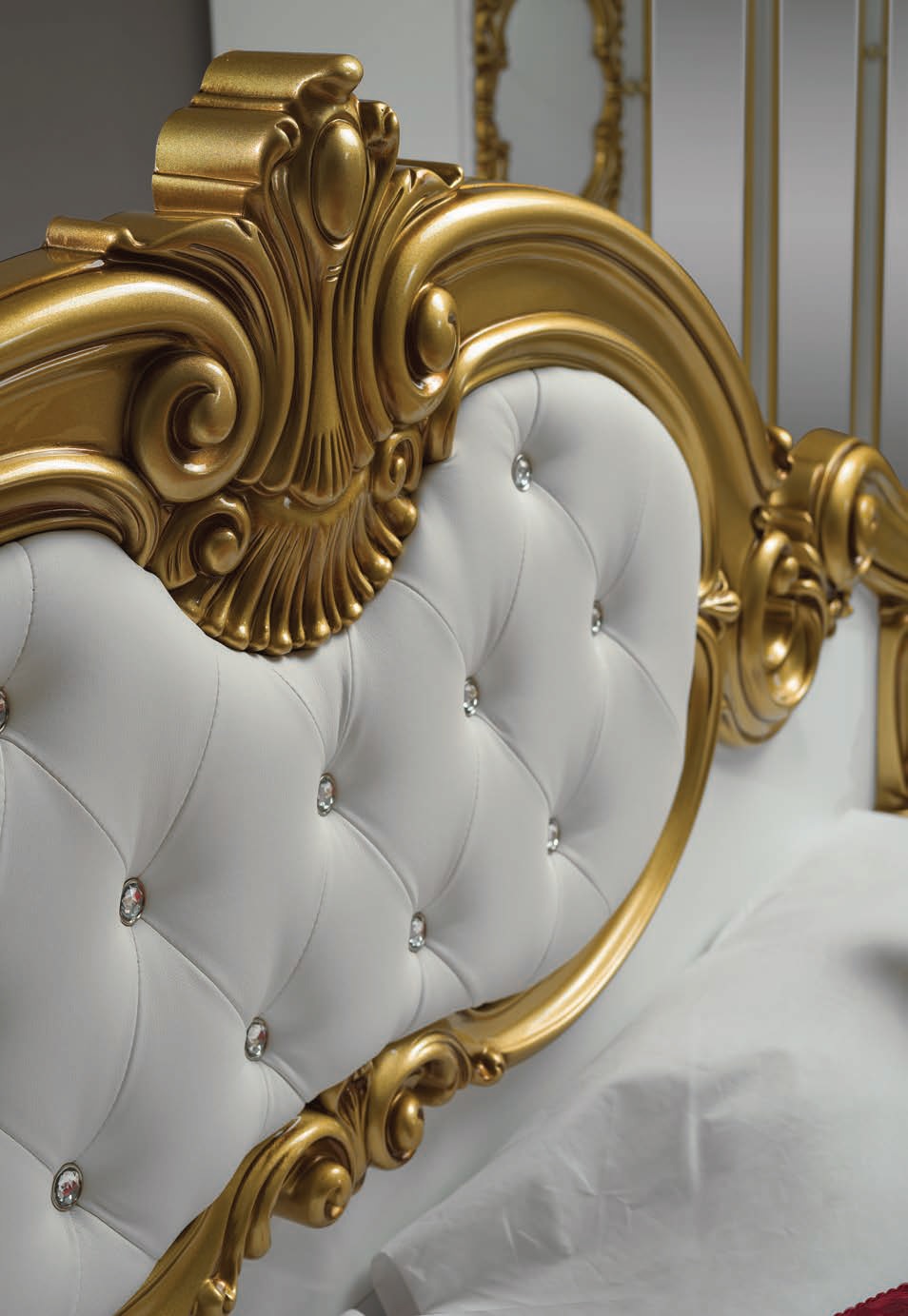 Miegamojo komplektas Barocco Bianco