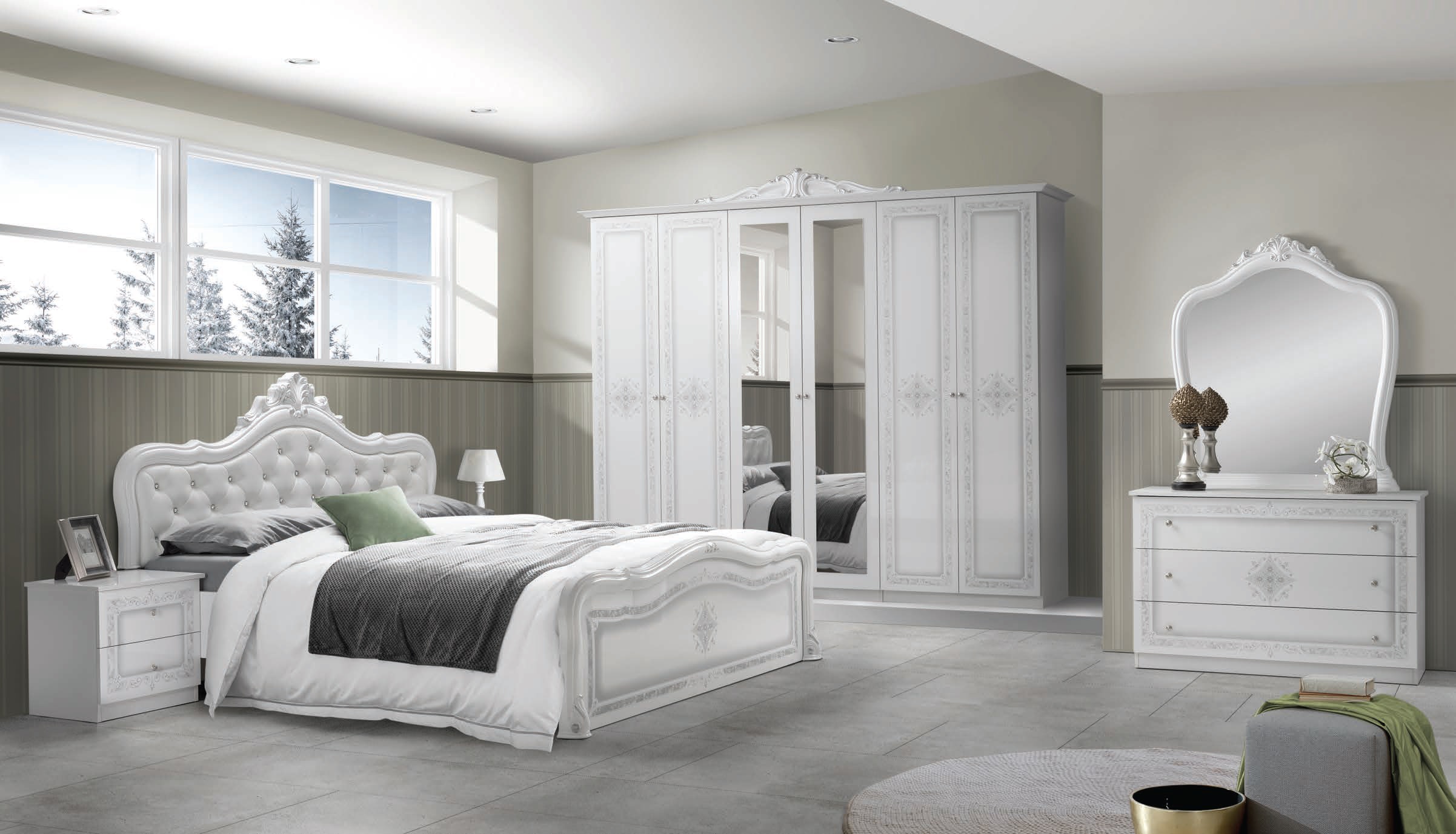 Miegamojo komplektas Luisa Bianco