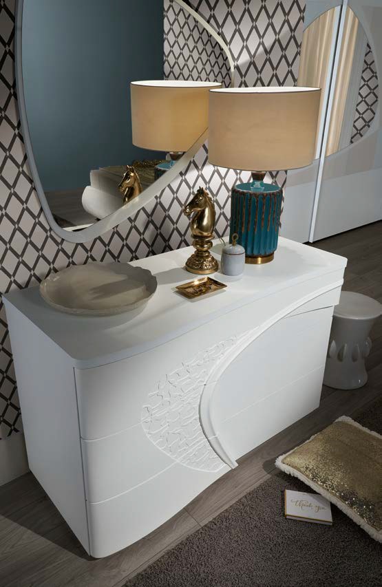 Miegamojo komplektas MELODY GRIGIA