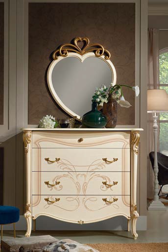 Miegamojo komplektas TOSCA  Lova  ANGELIKA