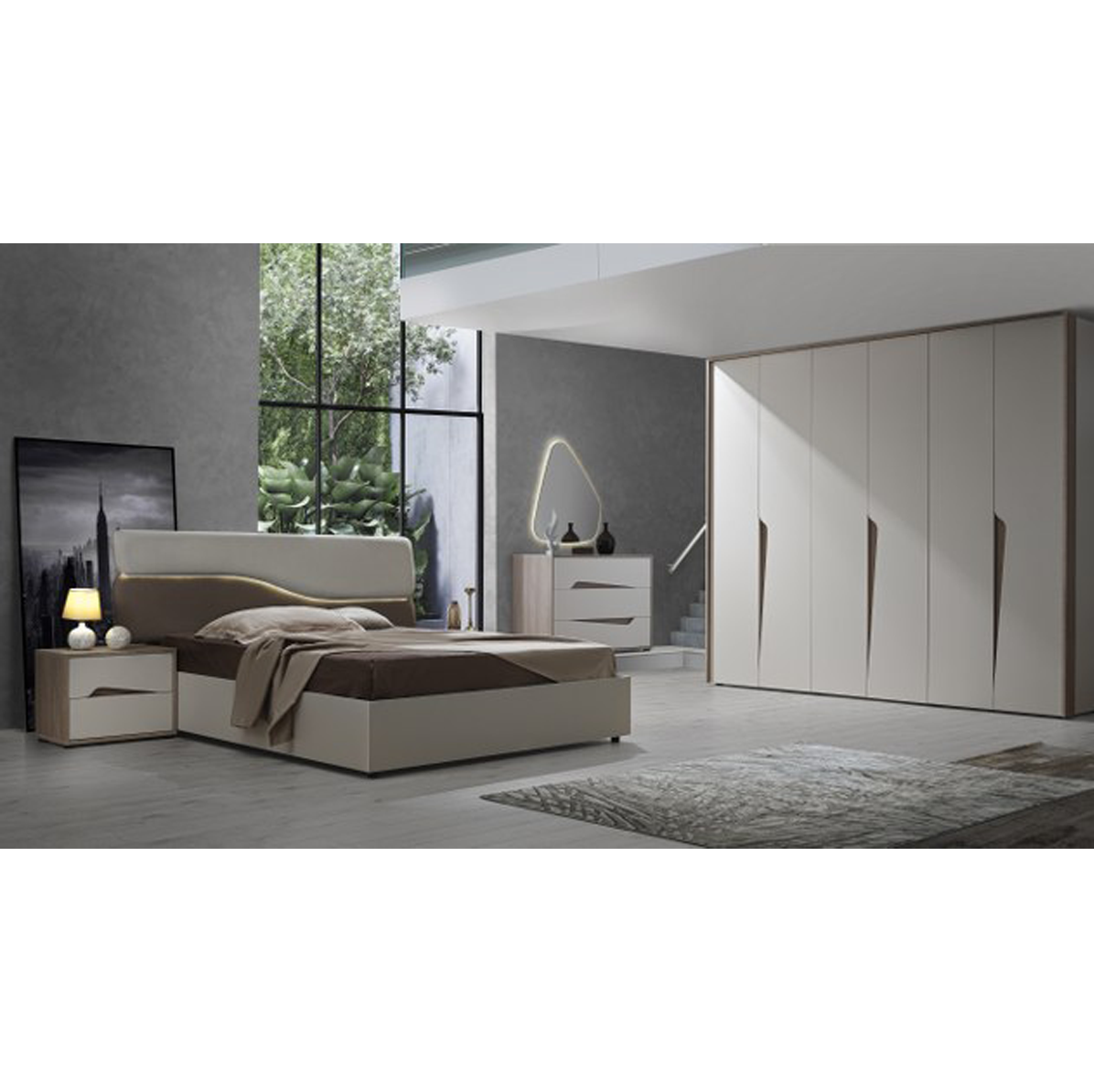 Miegamojo baldų komplektas SOLEIL 