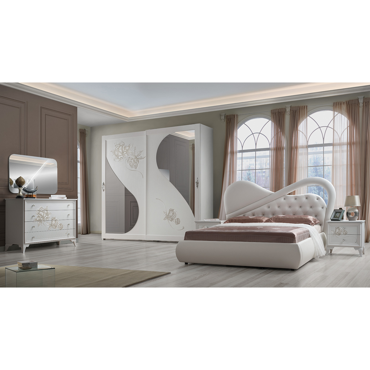 Miegamojo komplektas Peonia