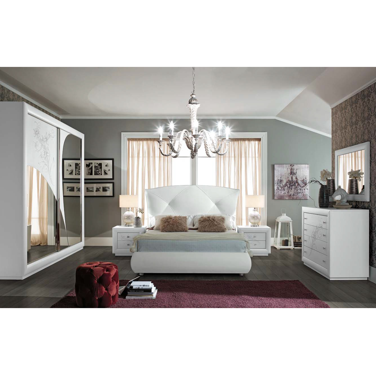 Miegamojo komplektas CAMILLA