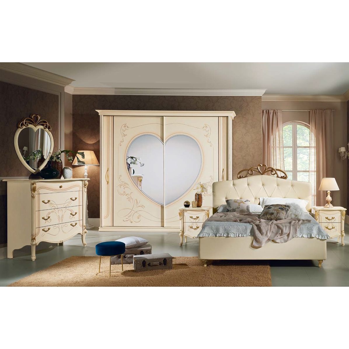 Miegamojo komplektas TOSCA