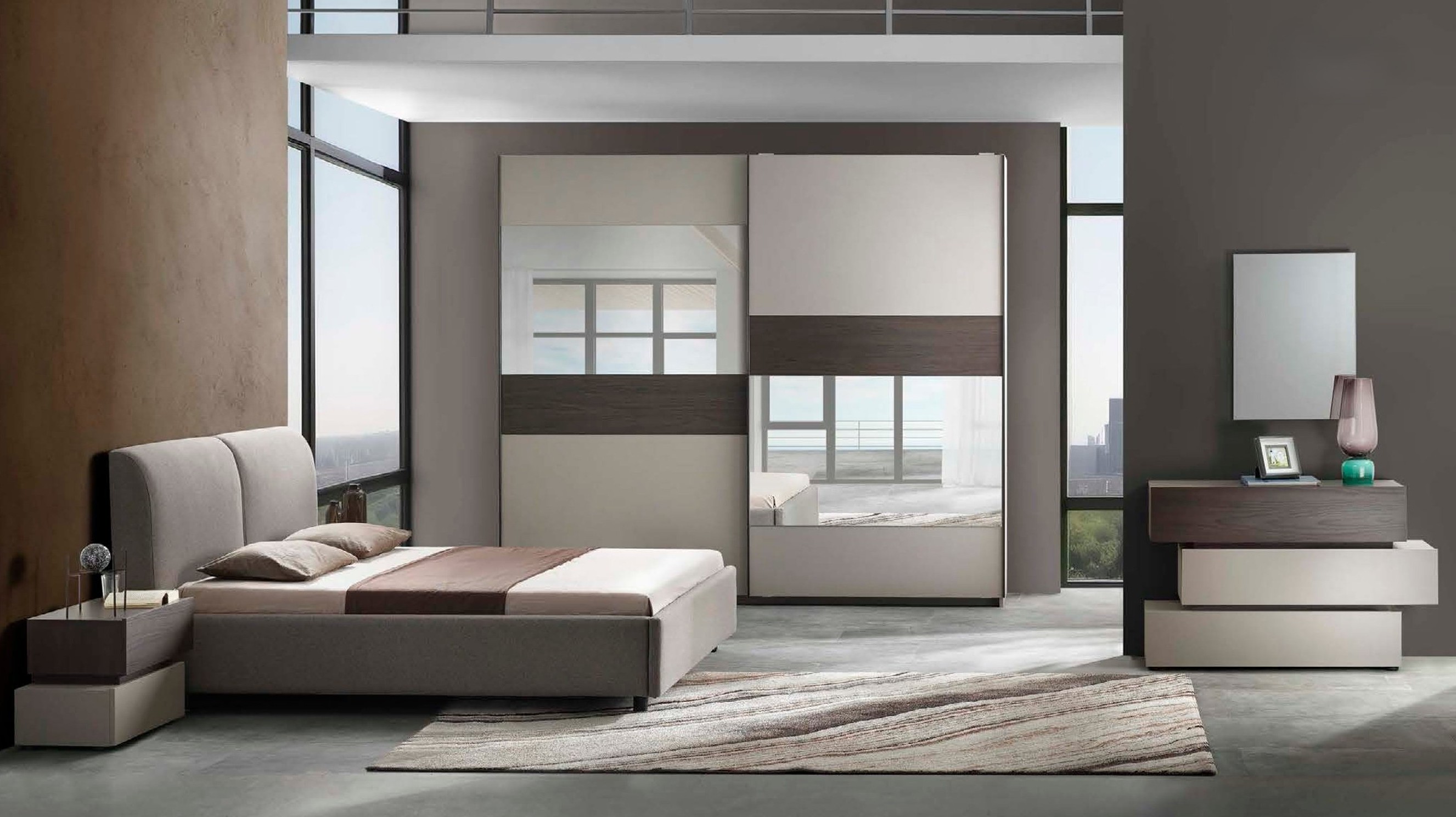 Miegamojo baldų komplektas KENDRA