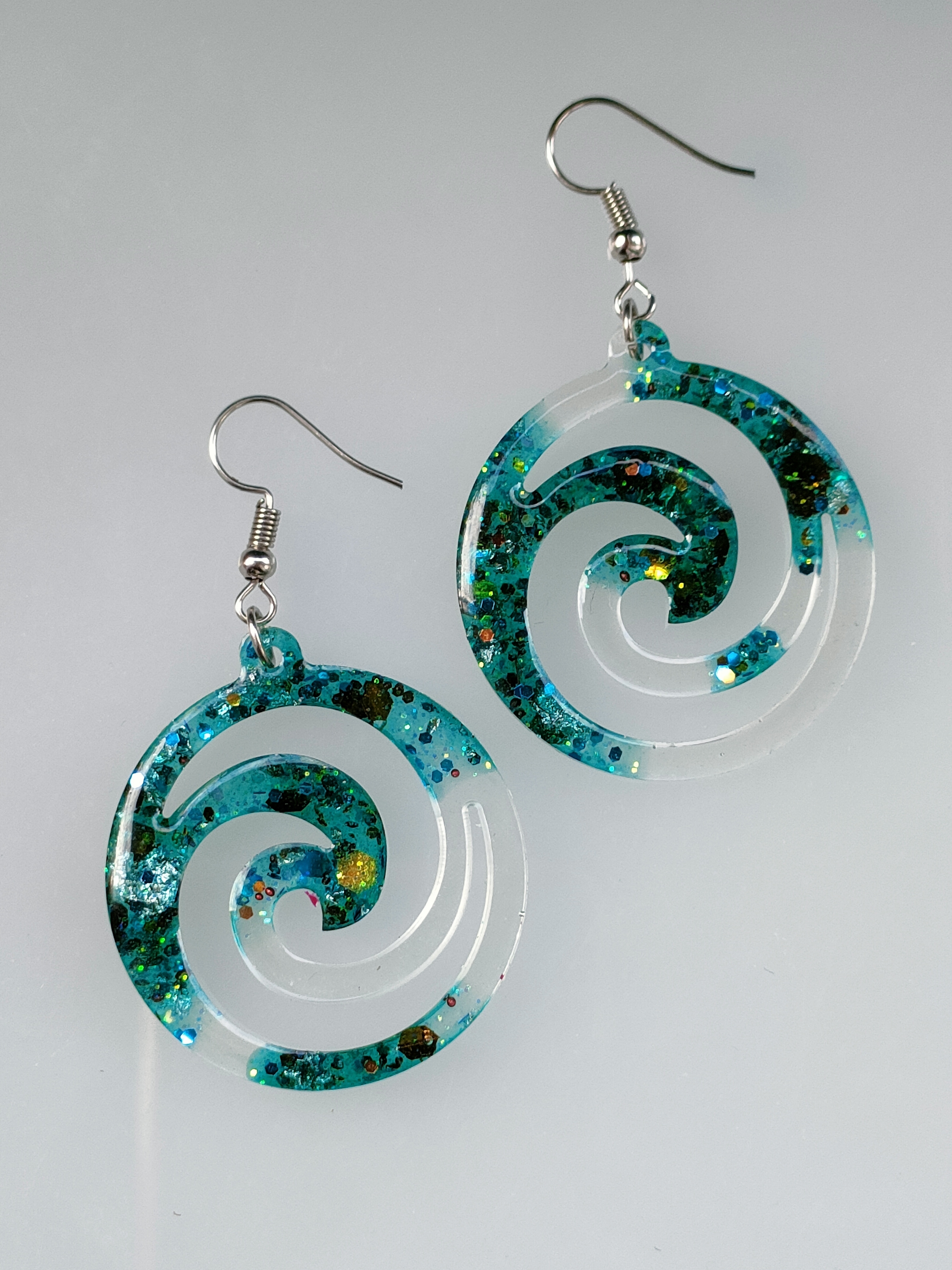 Pendientes Spiral Destellos