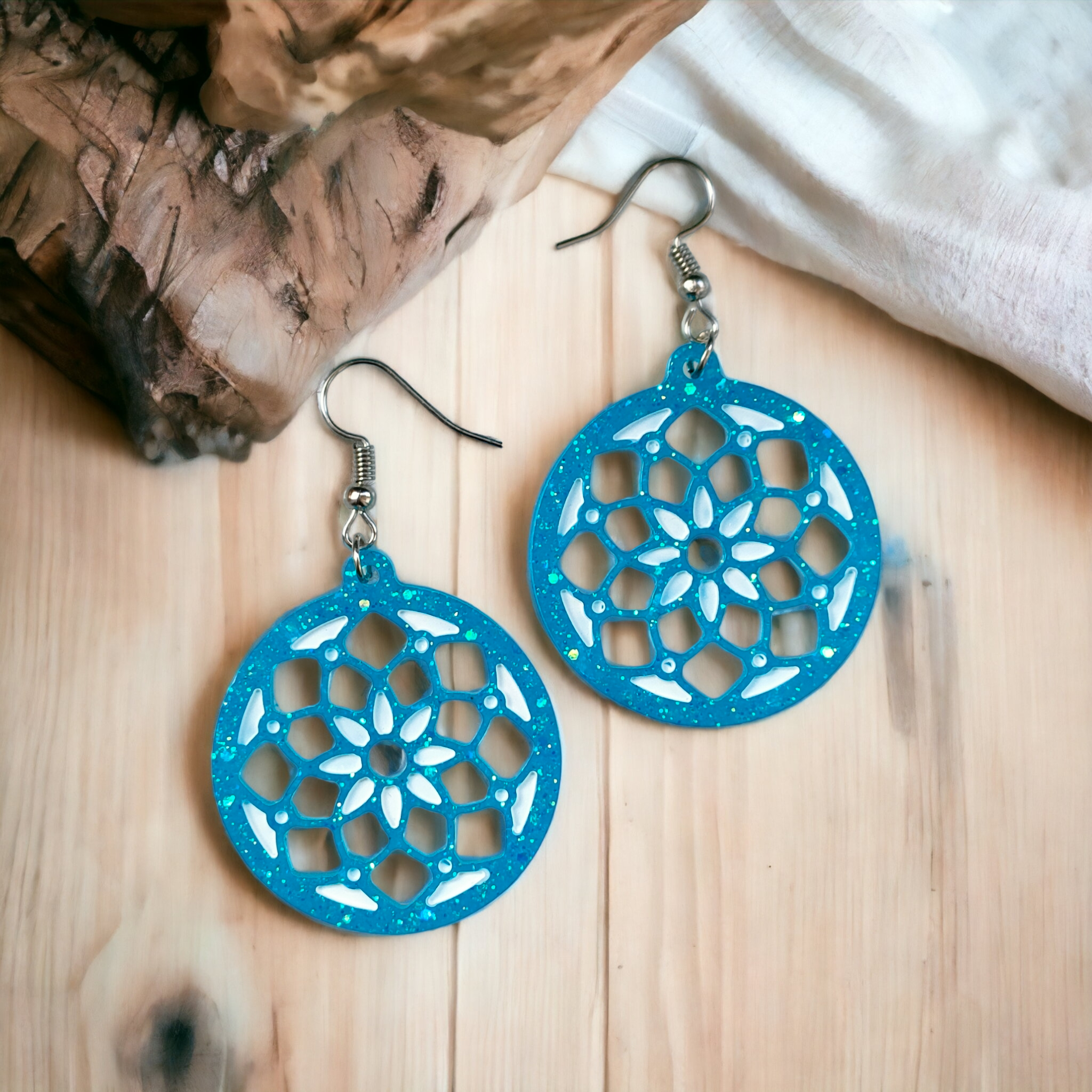 Pendientes WhiteBlue