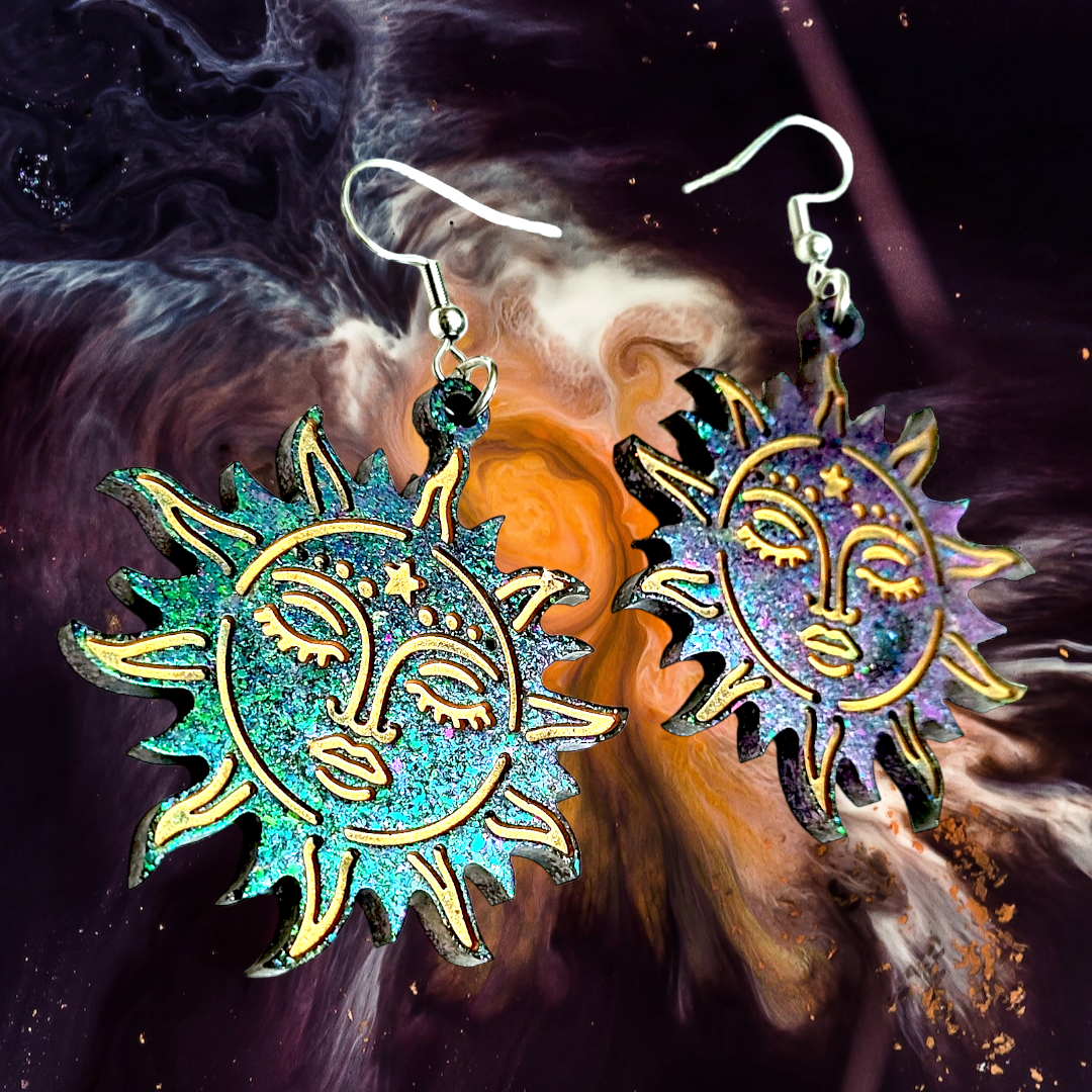Pendientes Aurora Irisada
