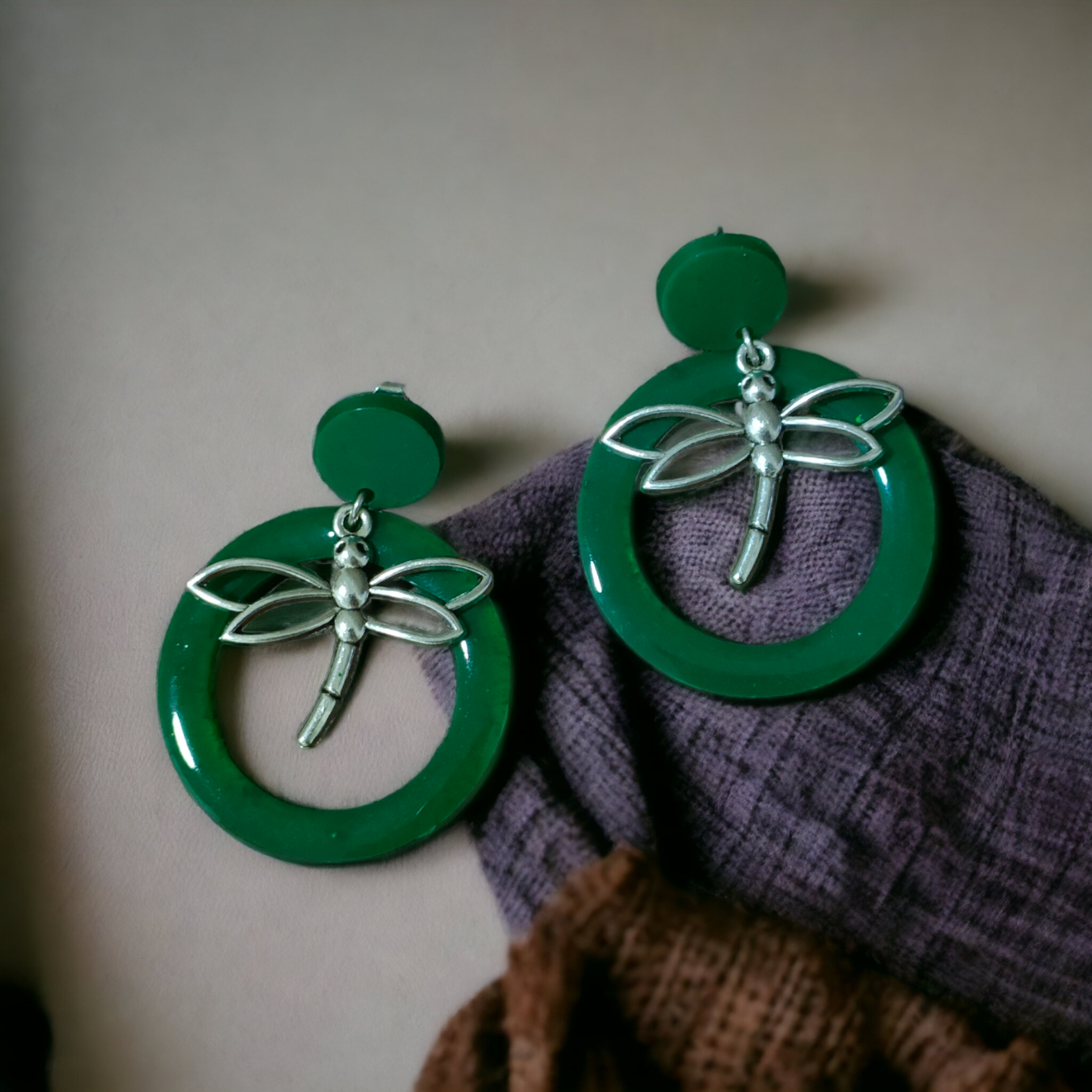 Pendientes Libélula