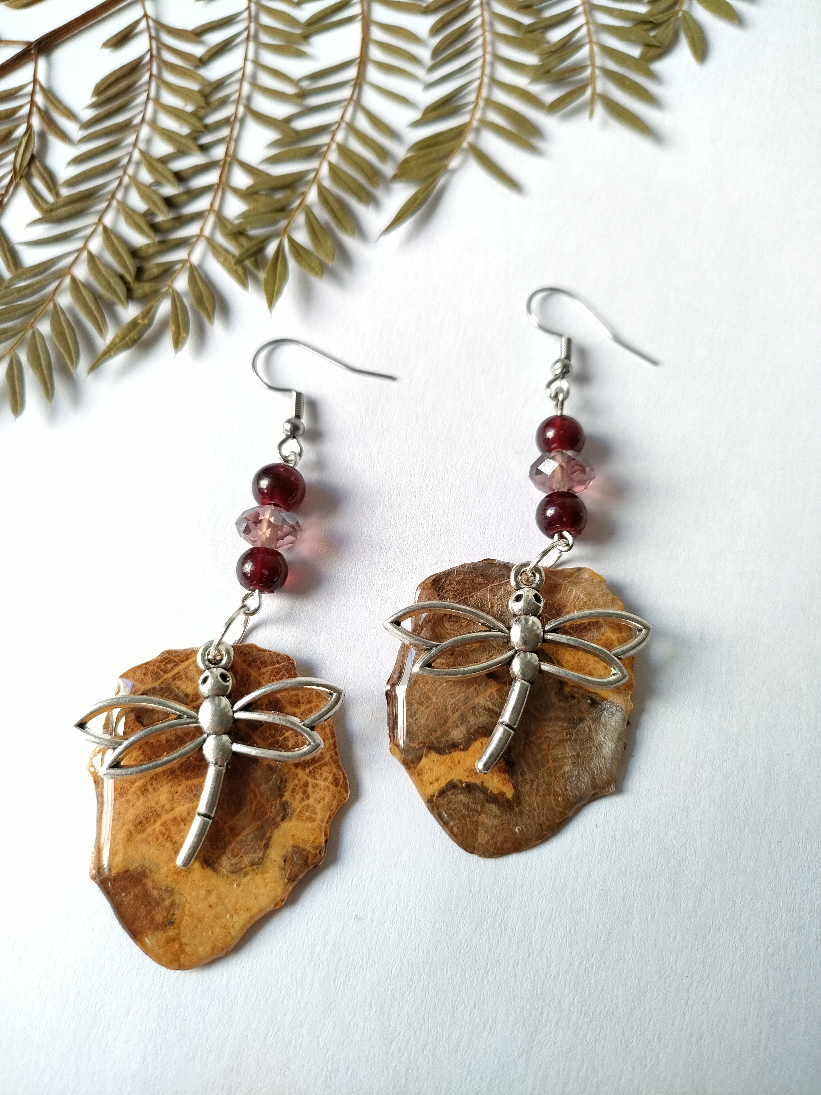 Pendientes Libélula De Otoño