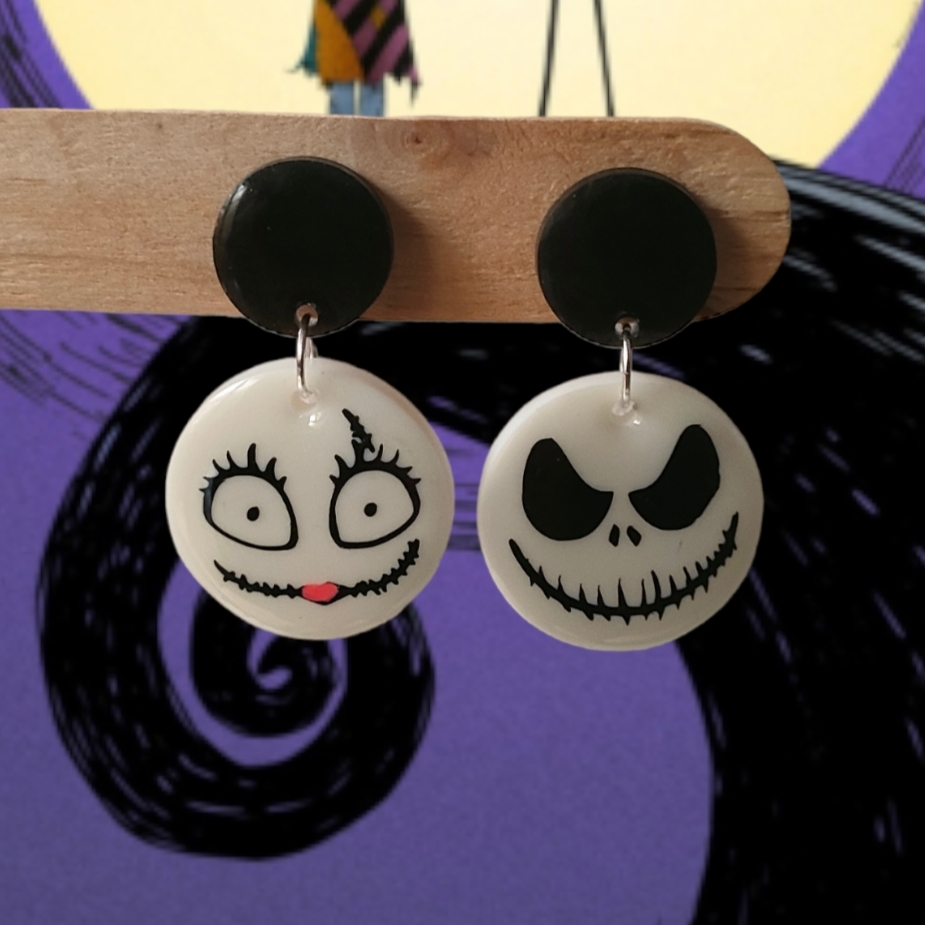 Pendientes Pesadilla Antes De Navidad