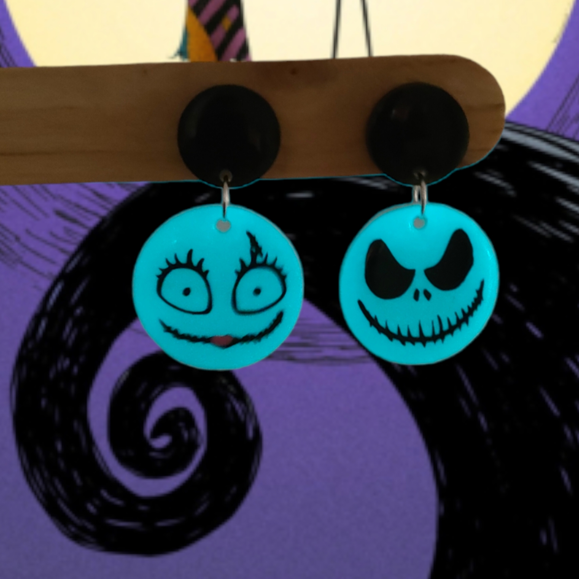 Pendientes Pesadilla Antes De Navidad 