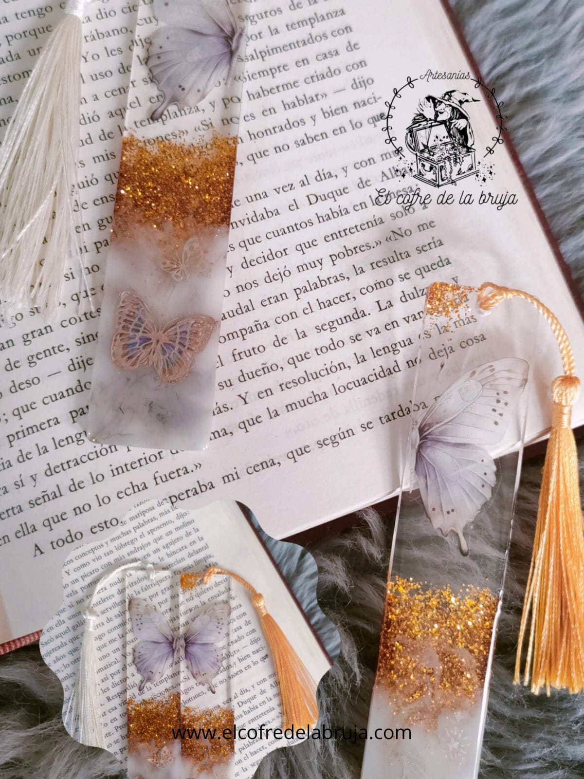 Marcapáginas pack D2 BLANCO