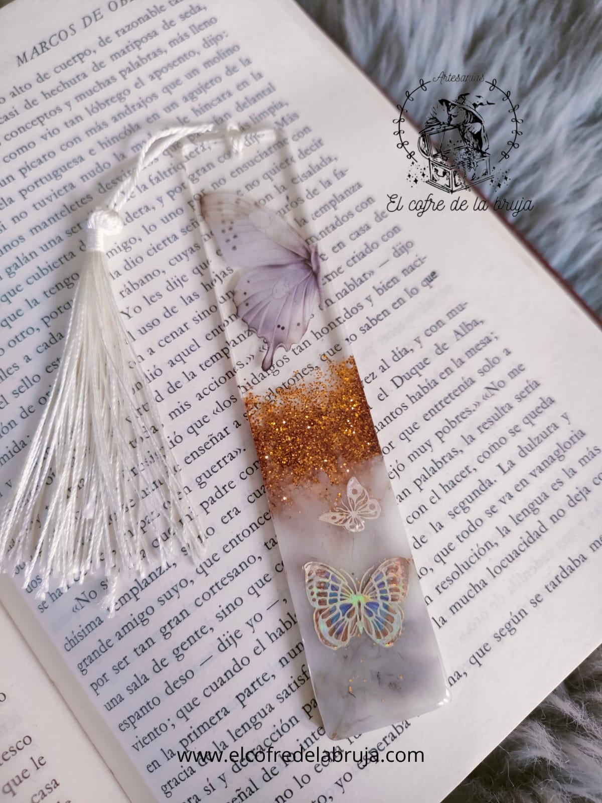 Marcapáginas pack D2 BLANCO