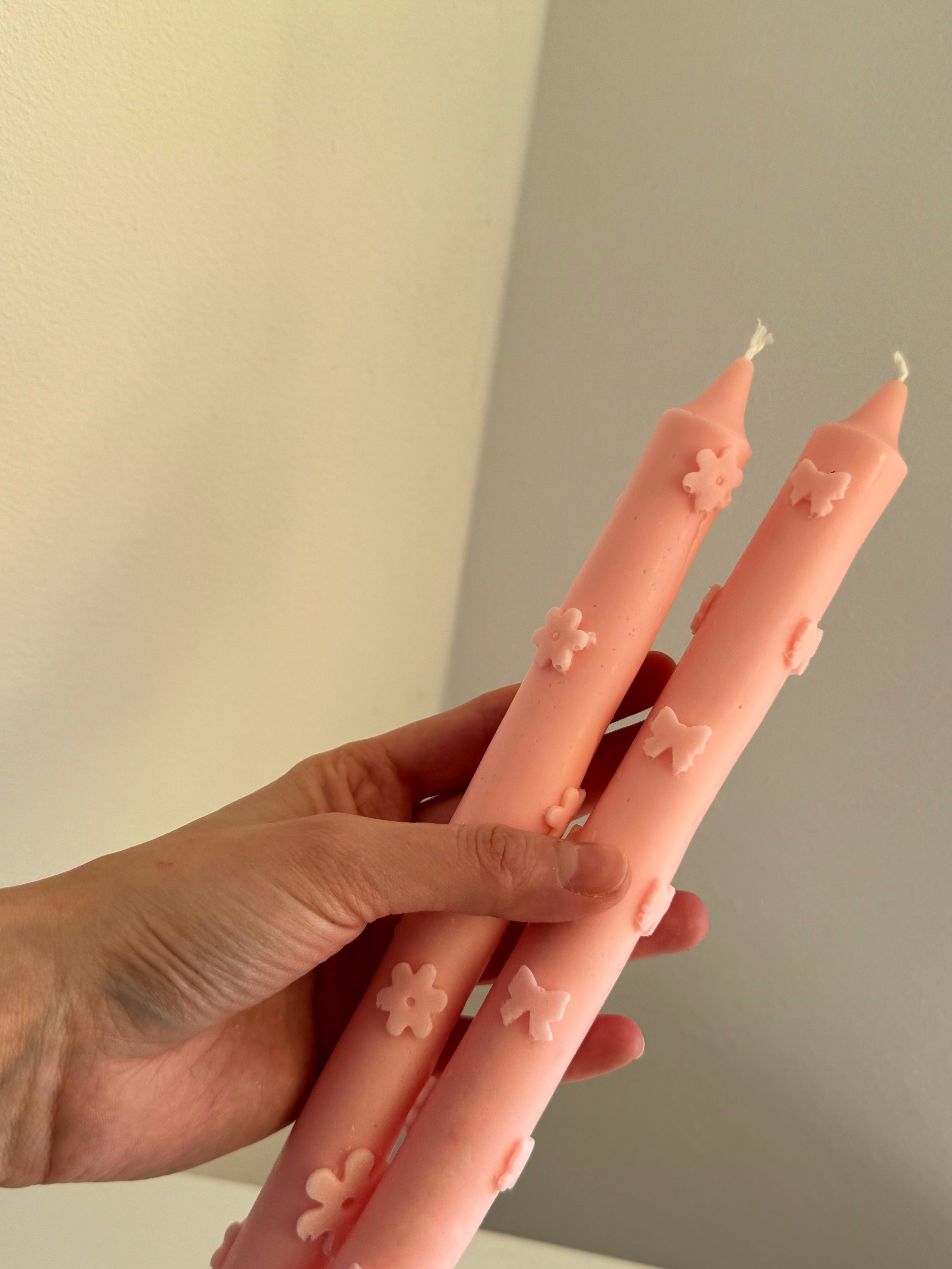 Coquette Taper Candles