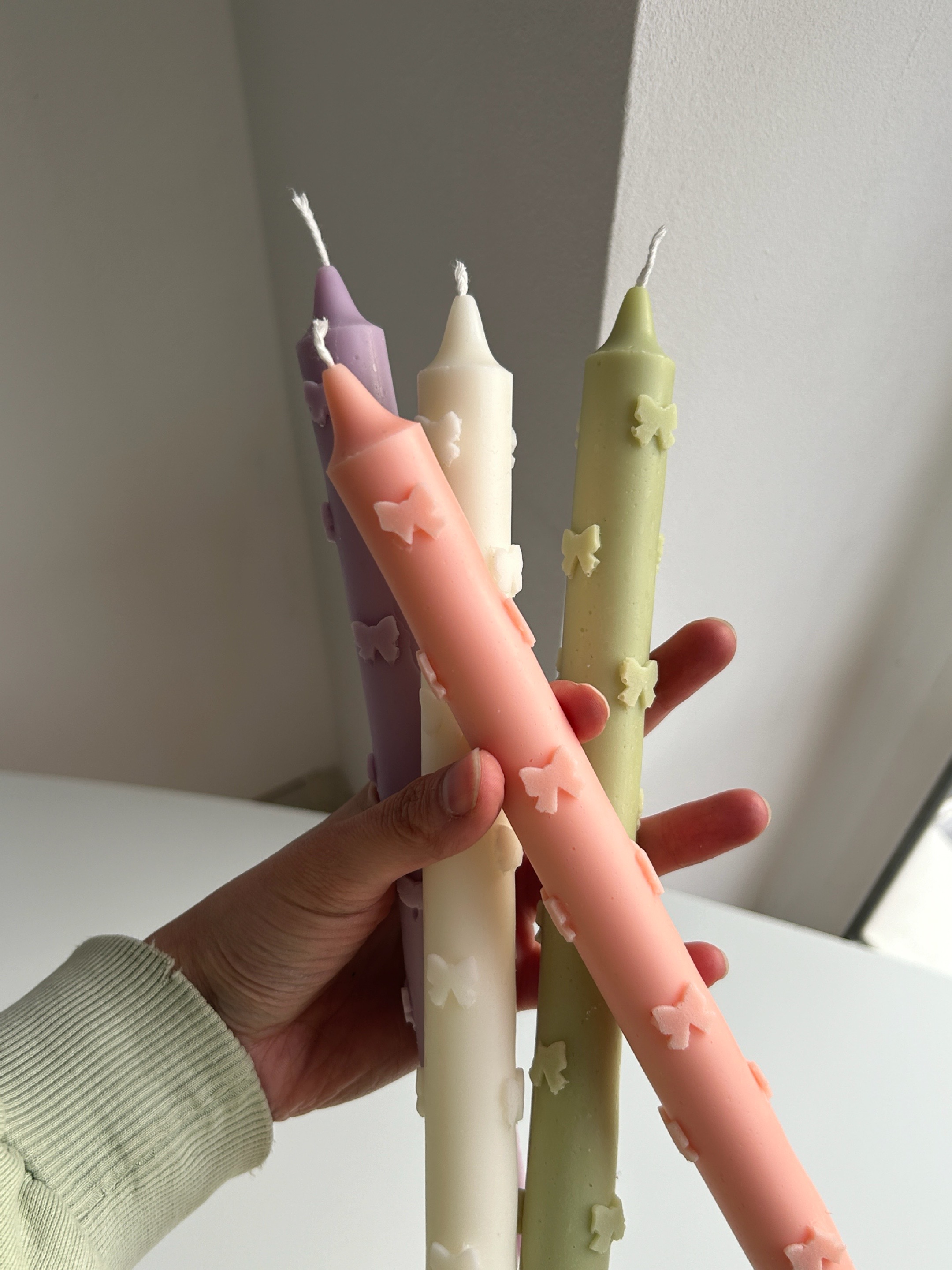 Coquette Taper Candles