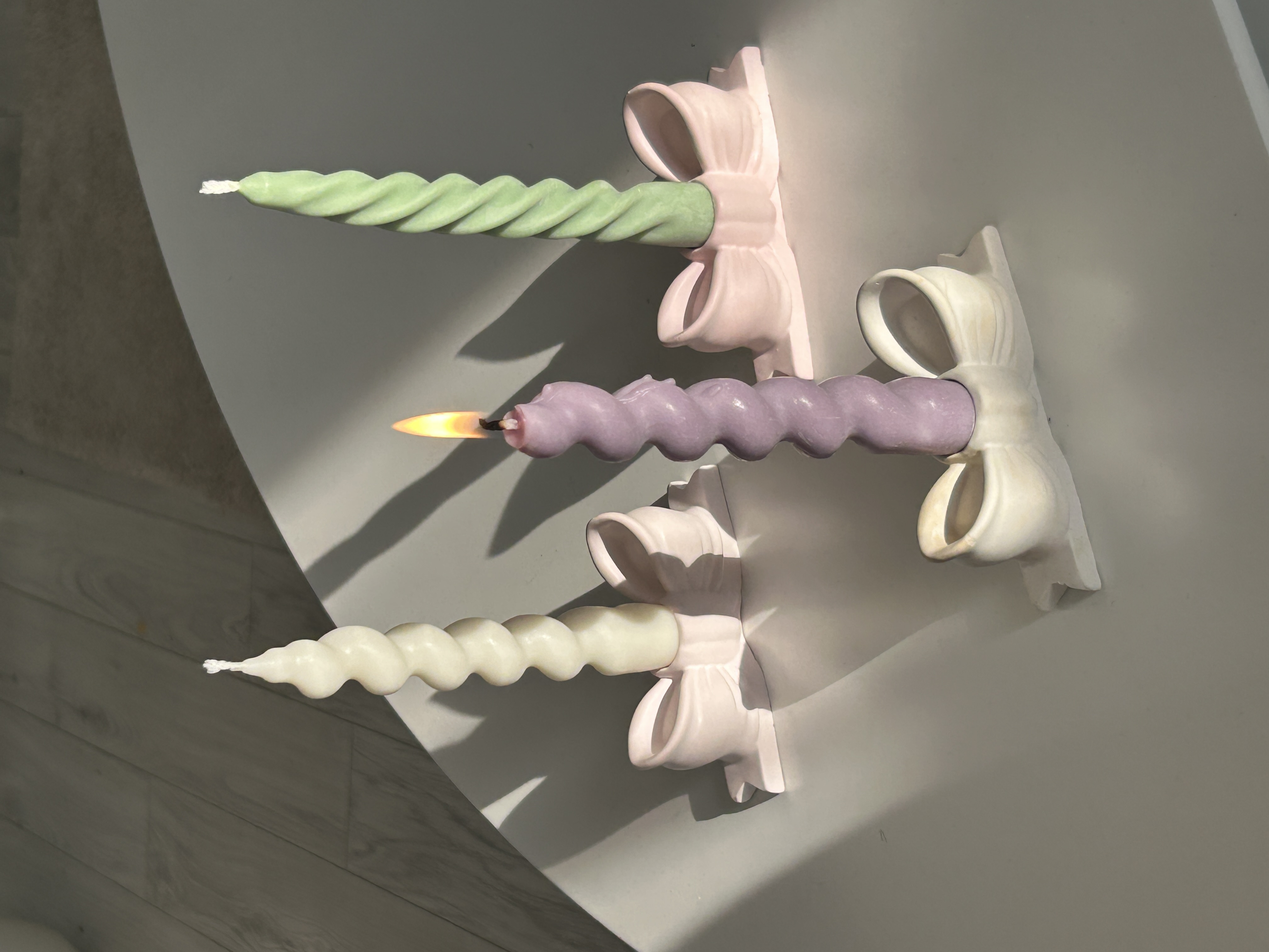 Bow Candle Holder Combo