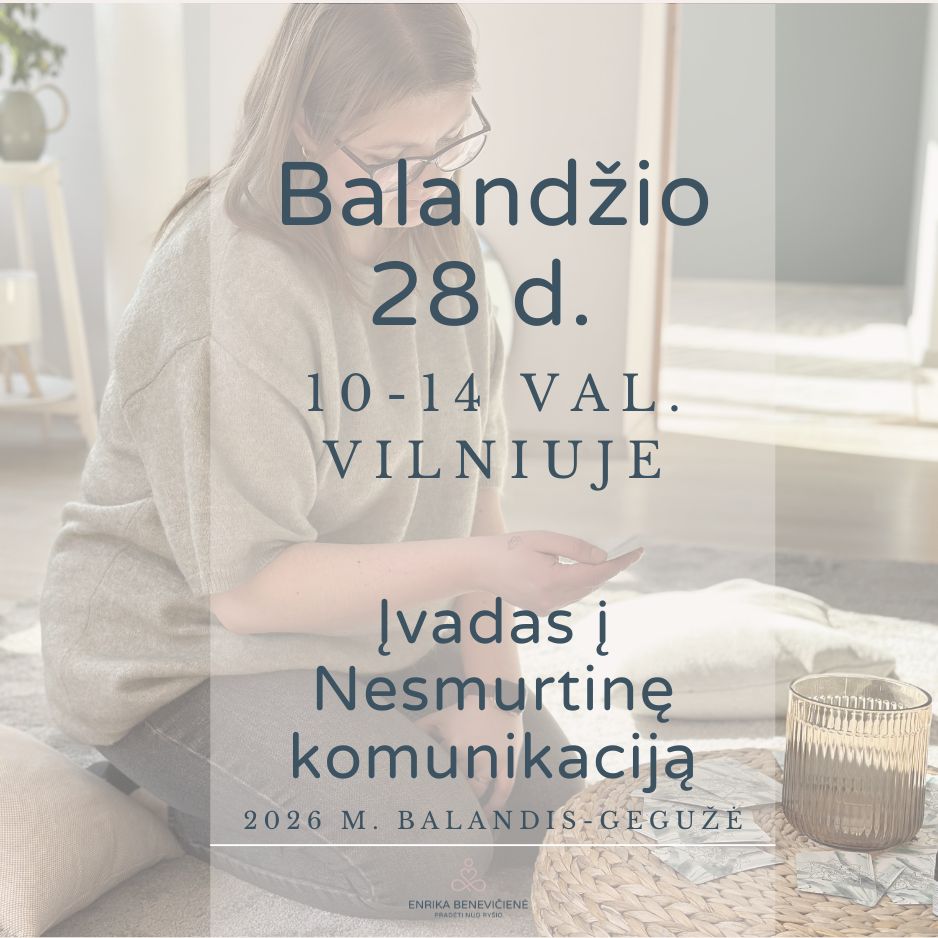 Įvadinis seminaras apie Nesmurtinę komunikaciją