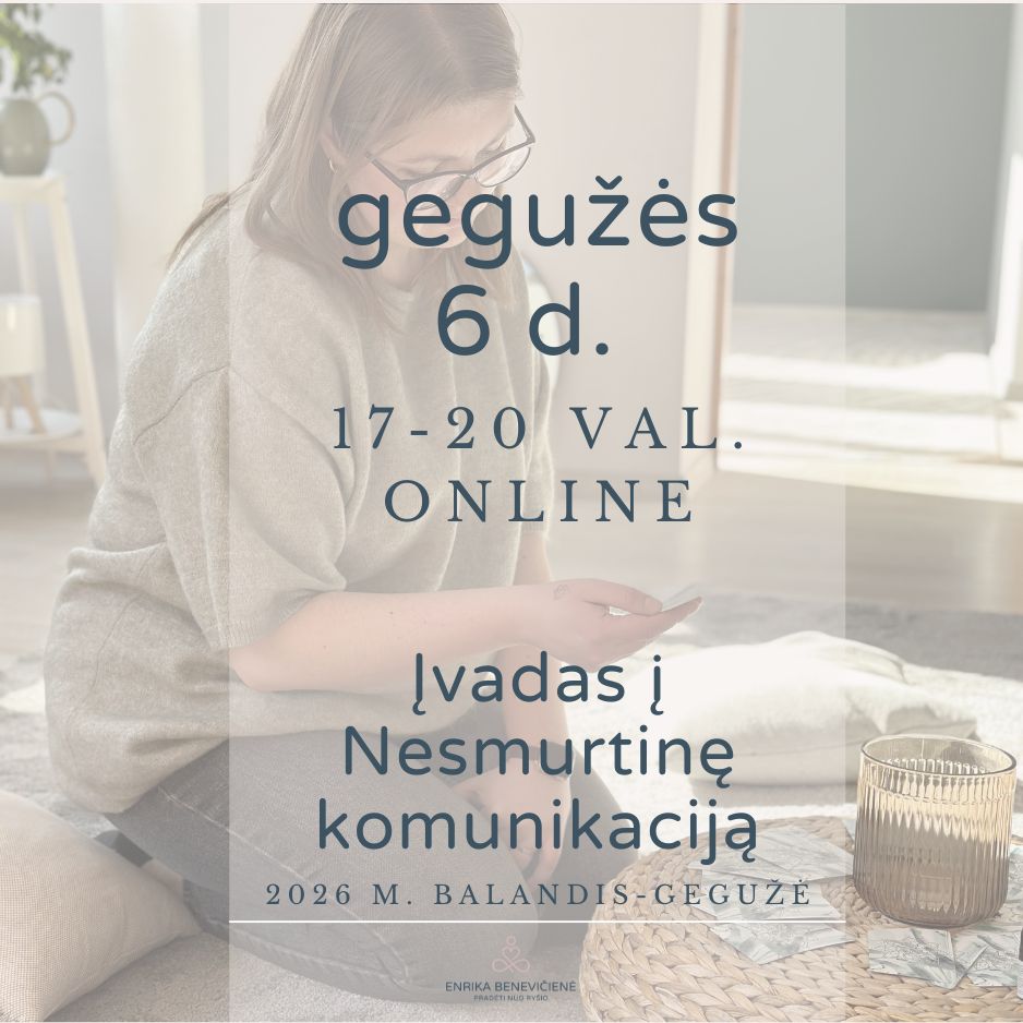 Įvadinis seminaras apie Nesmurtinę komunikaciją