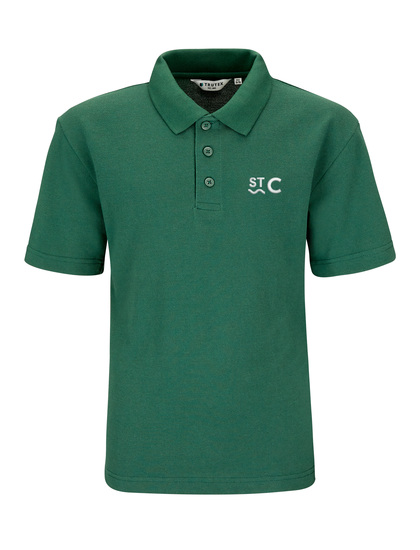 St Christopher's Bottle Green Polo