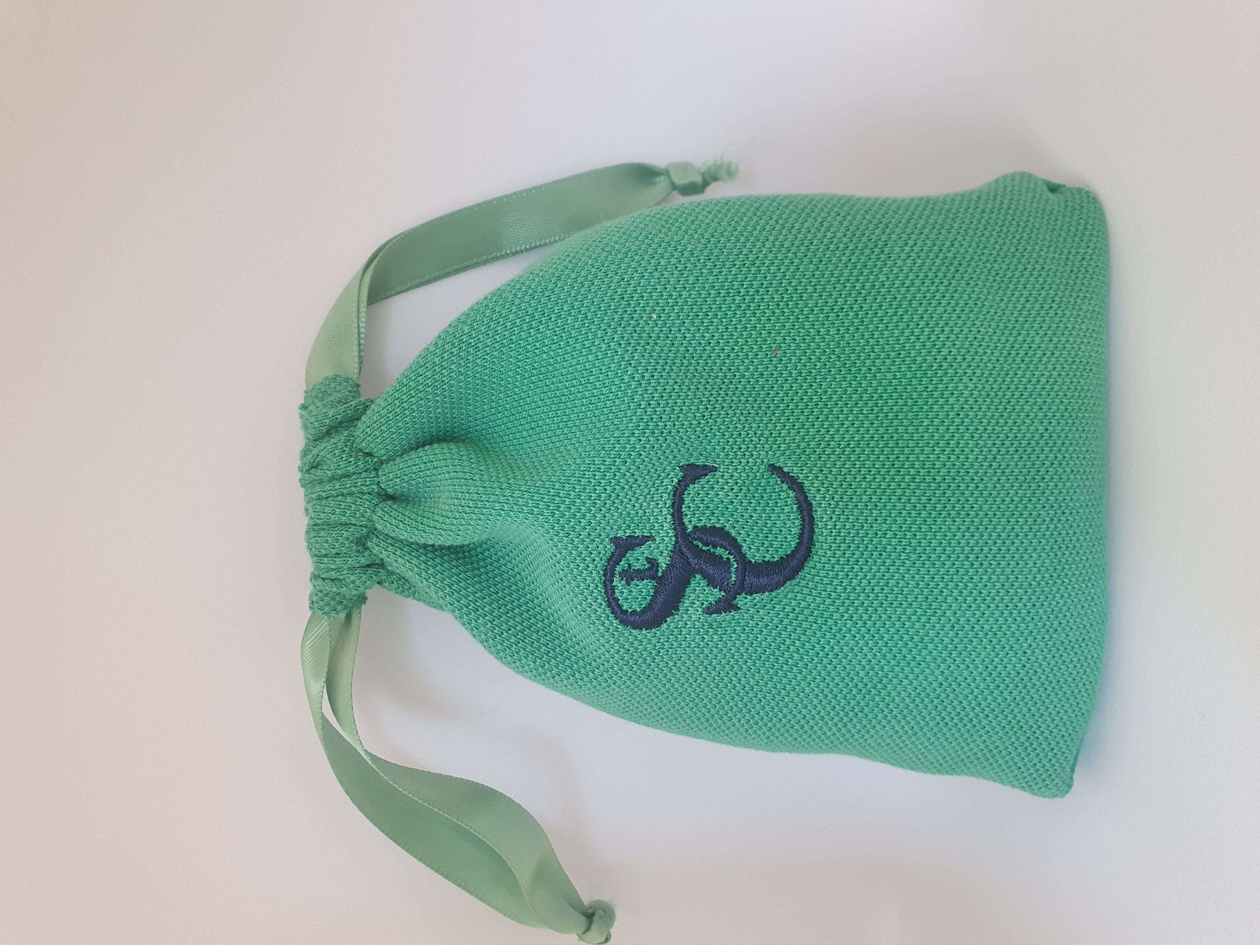 Upcycled Scented Drawstring Pouch